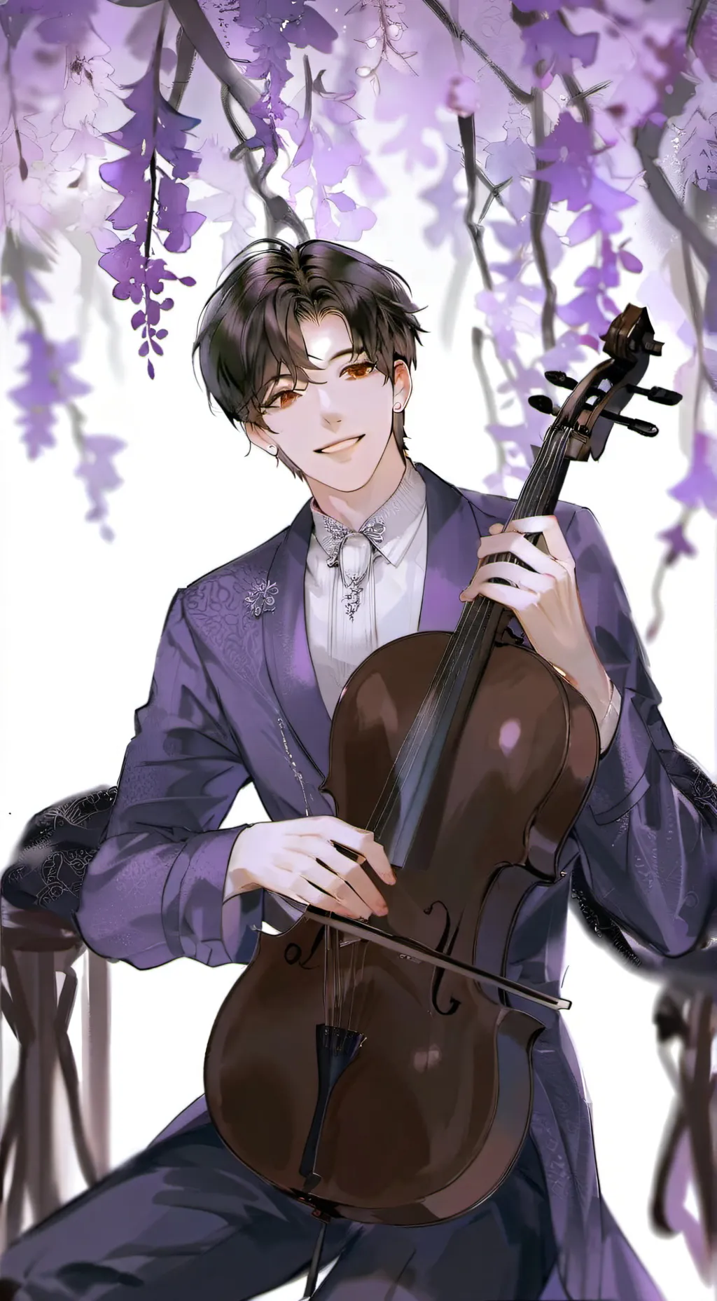 ai character: 💜 ⋆[Cameron!..]⋆ 💜 background