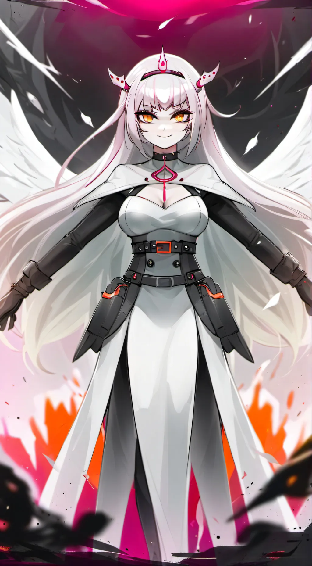 ai character: Seraphine Noctis background