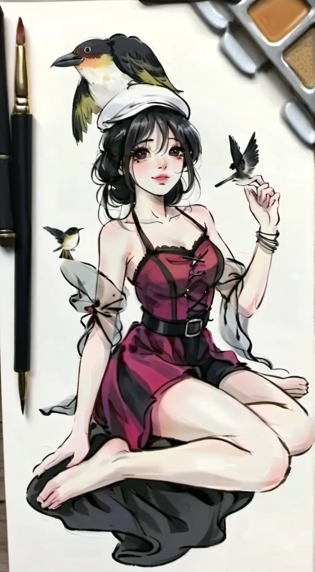 ai character: Y/N background