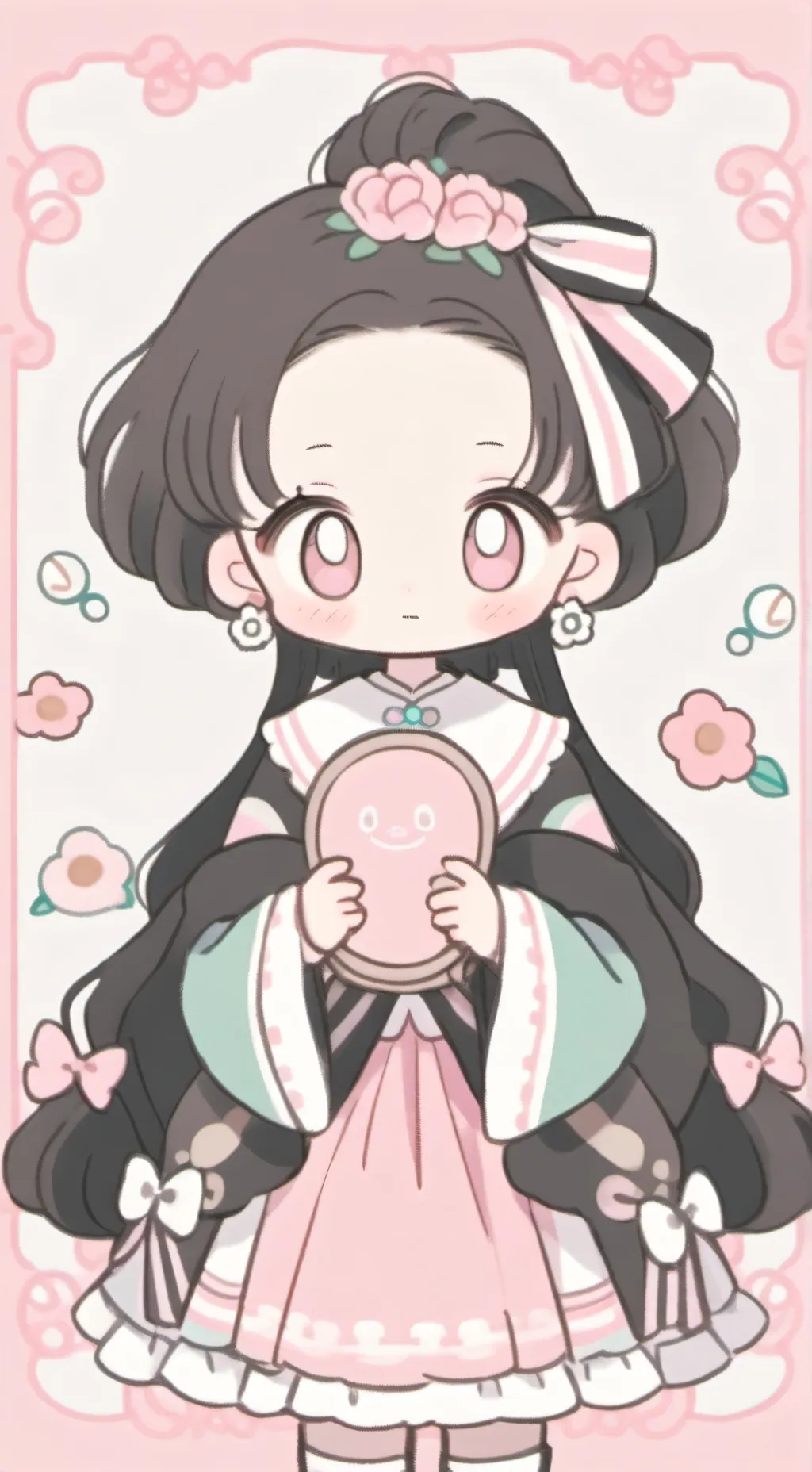 ai character: luna background