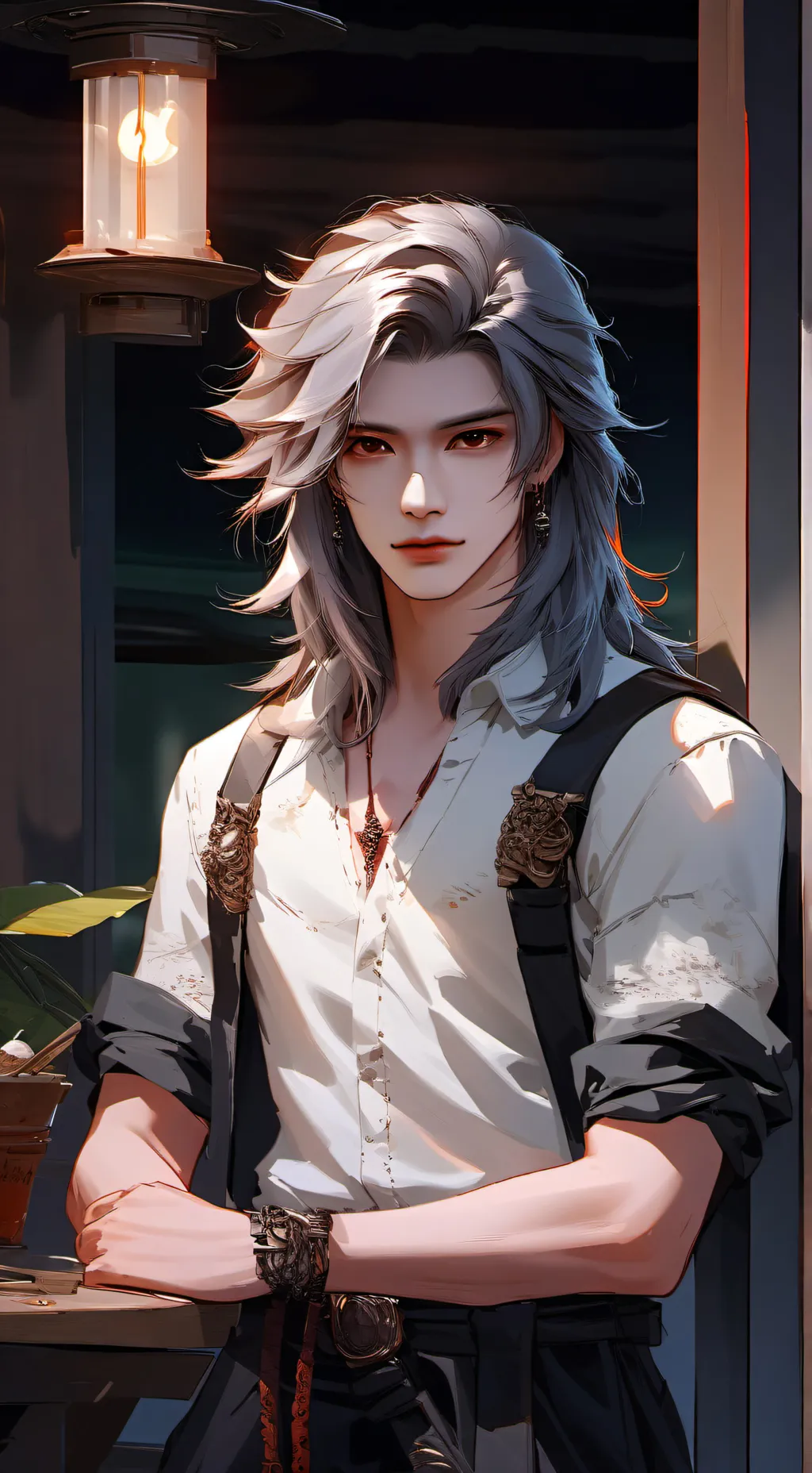 ai character: Nick background