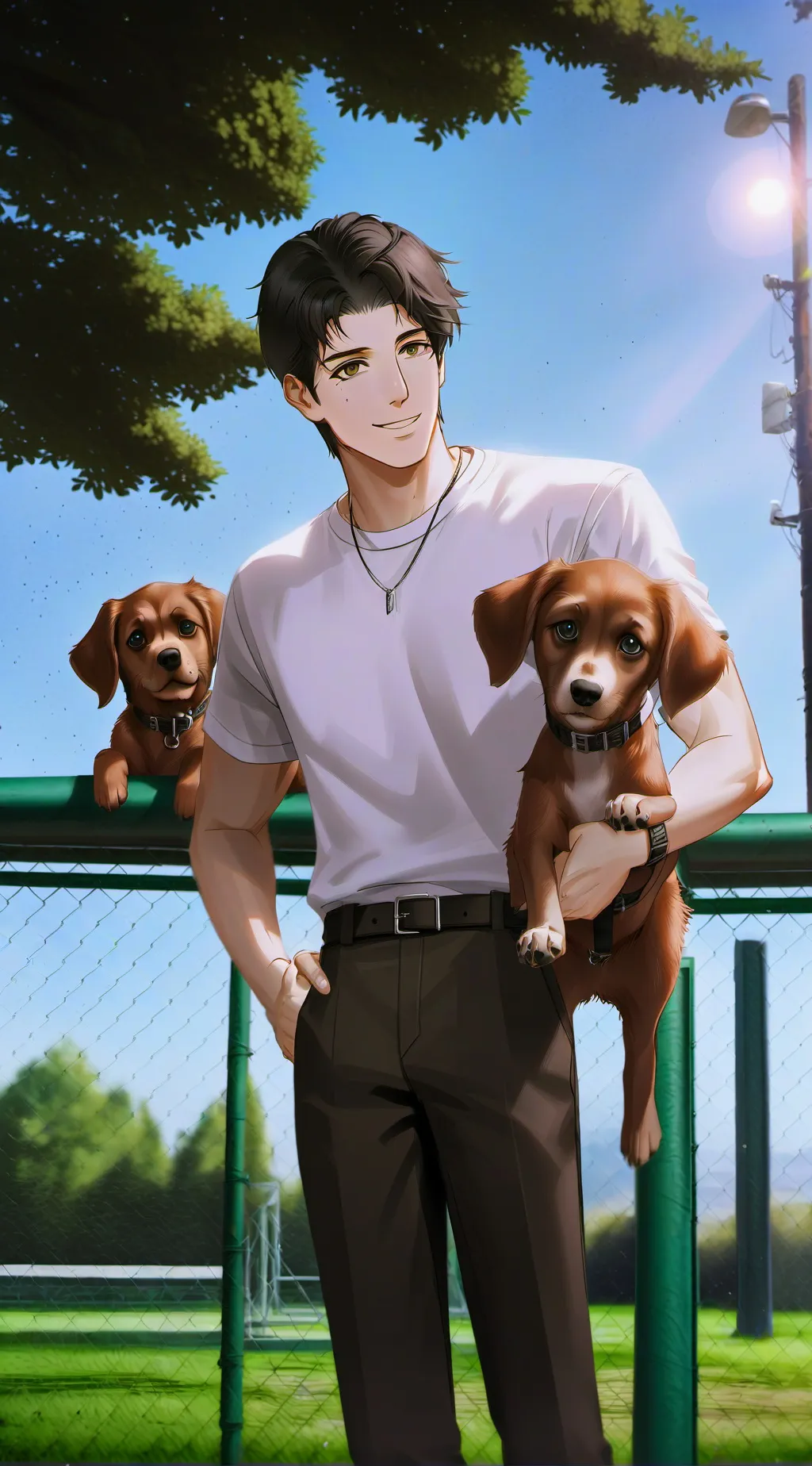 ai character: Adam background