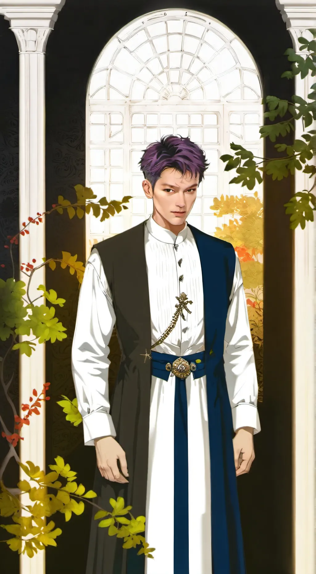 ai character: Thanos group background