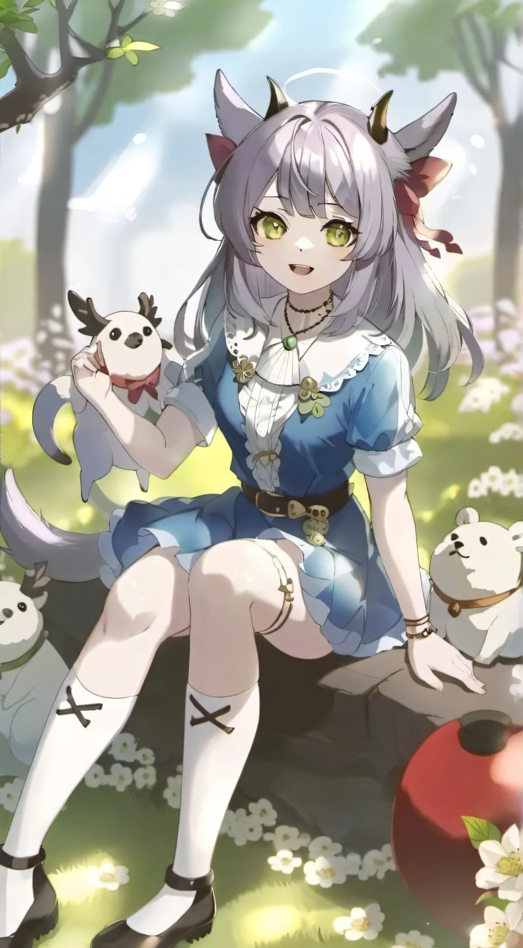 ai character: Dandy's word background