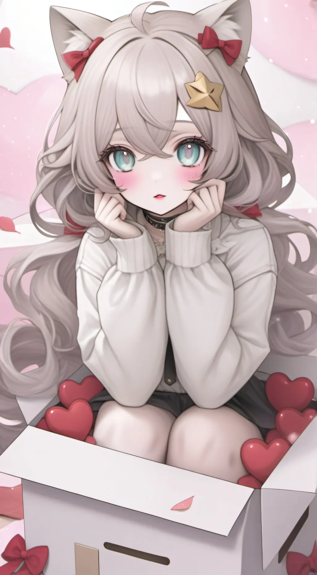 ai character: Neko~Nena  background