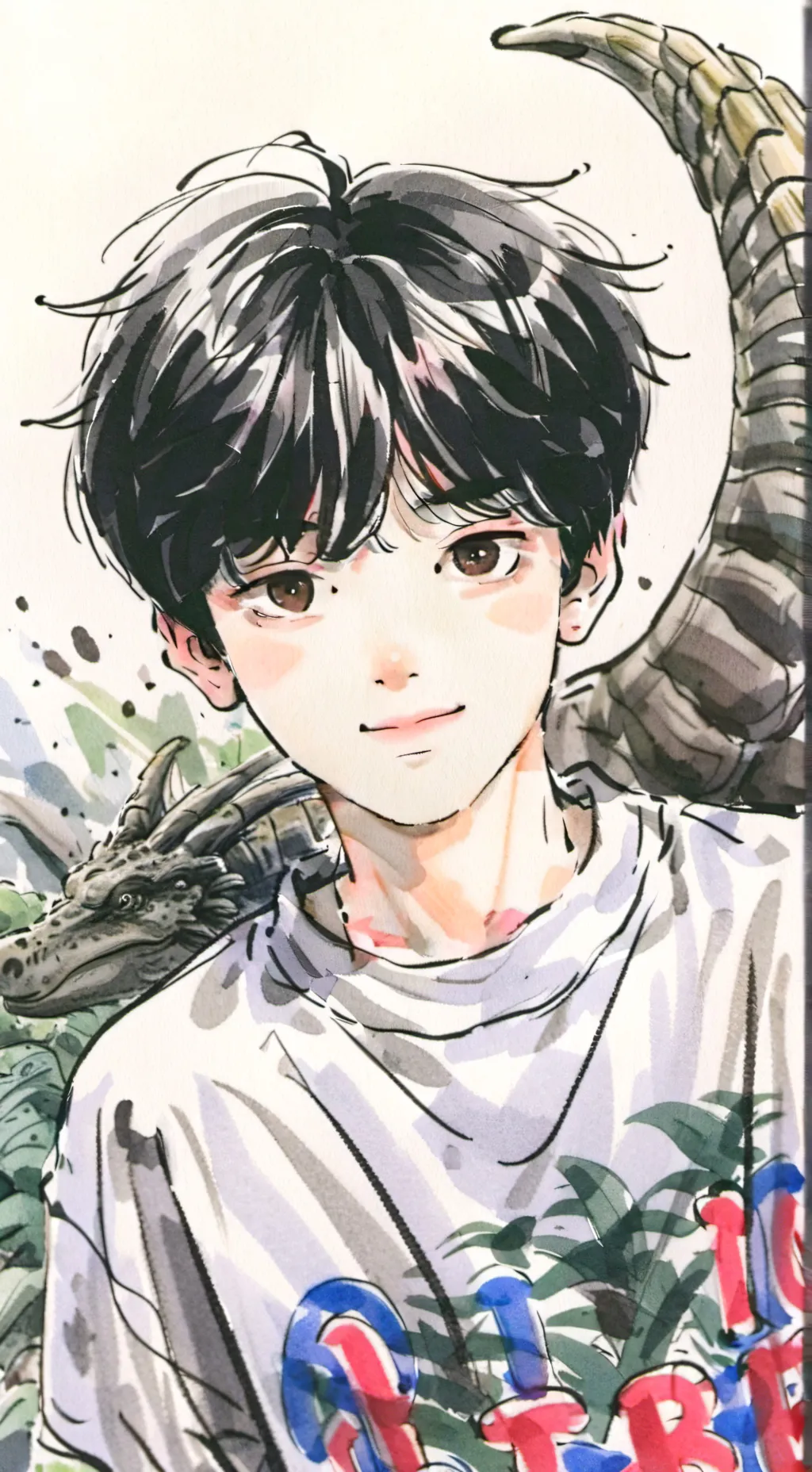 ai character: Meji  background