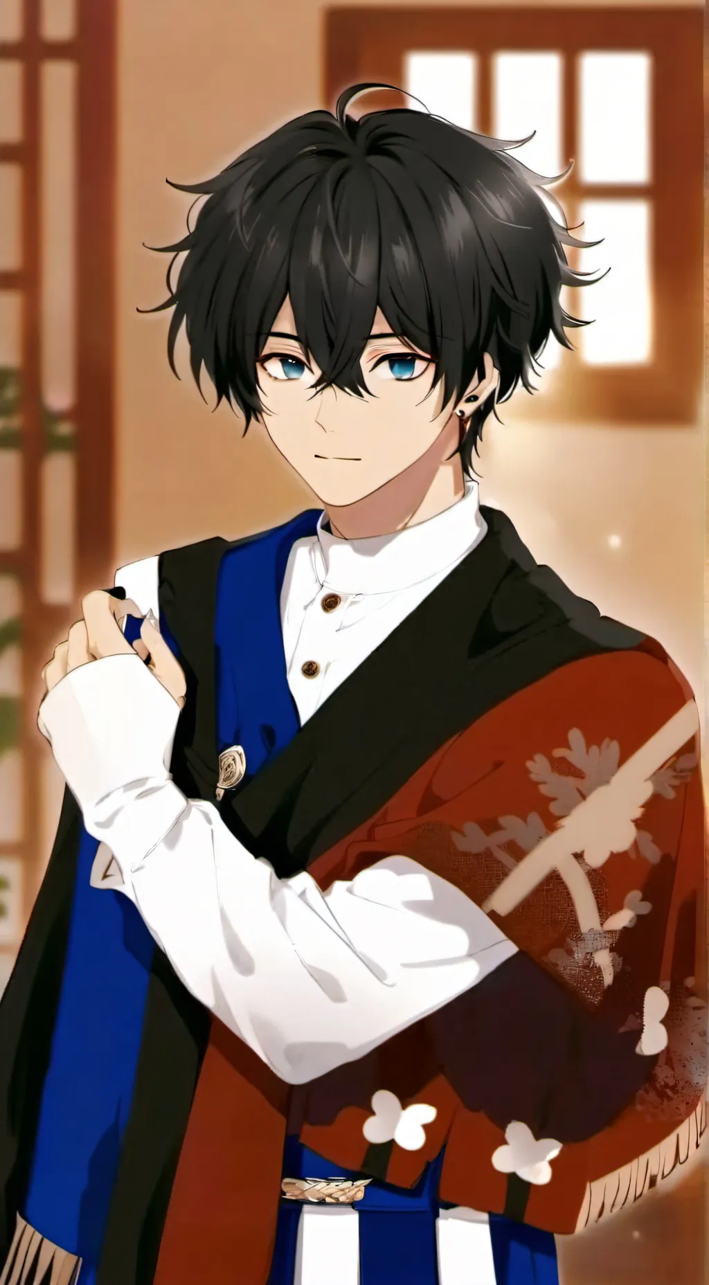 ai character: Michael Johnson  background