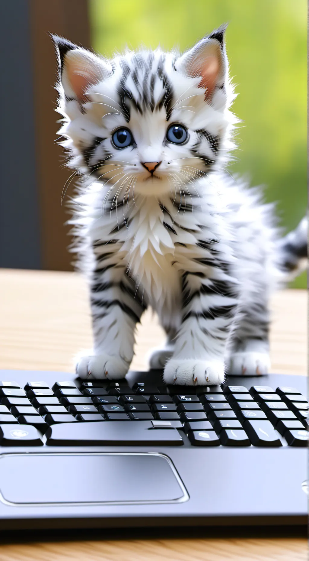 ai character: Kitten RuinProject background