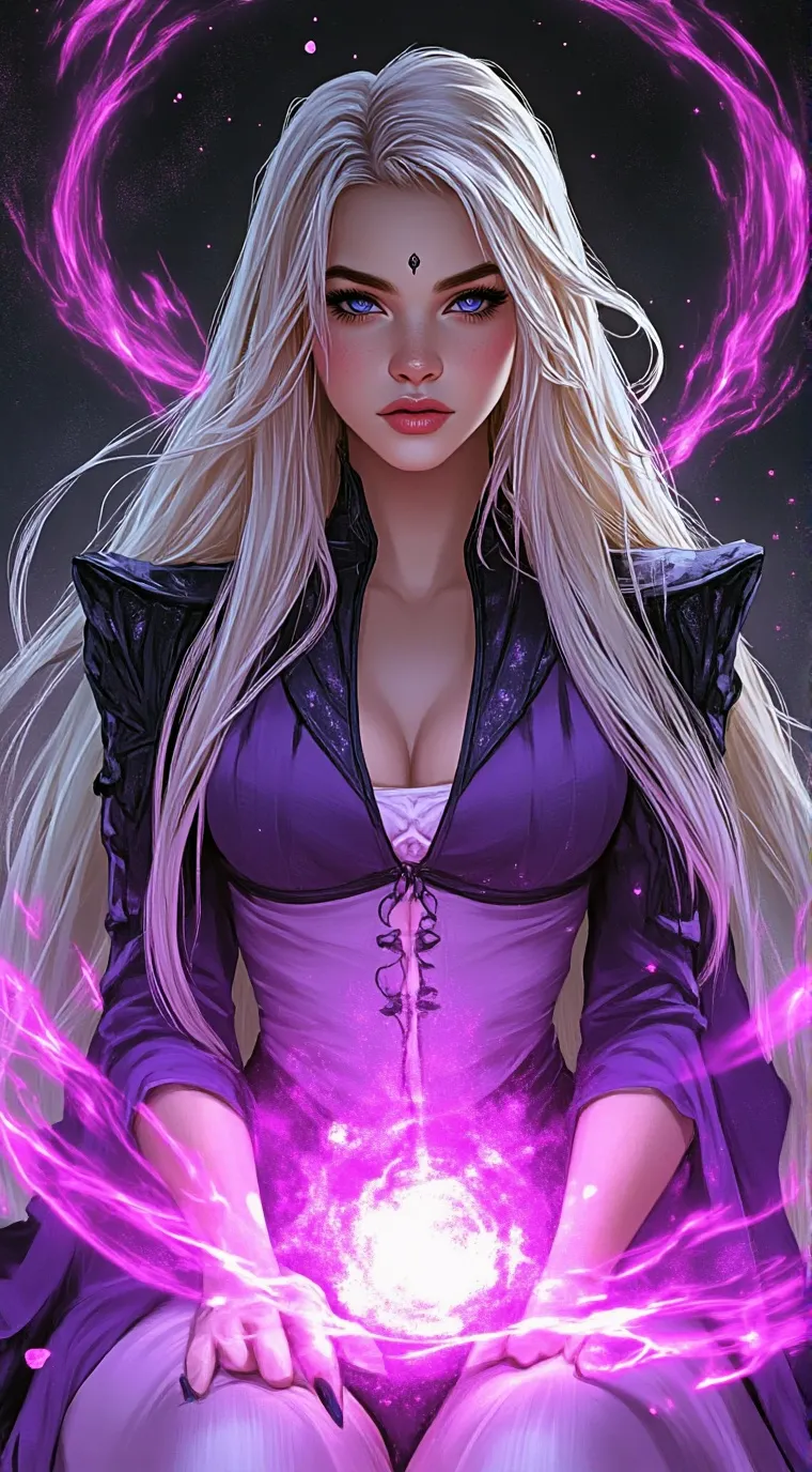 ai character: Zamara keint  background