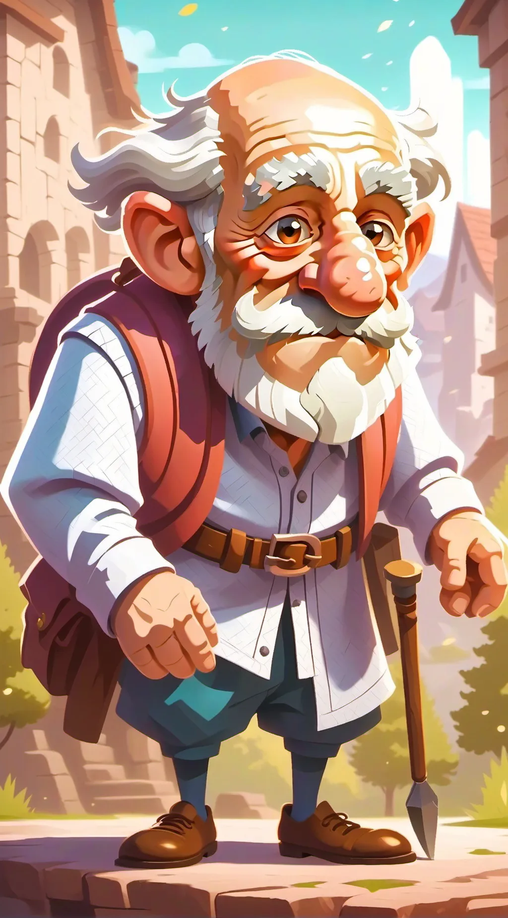 ai character: rap god  background