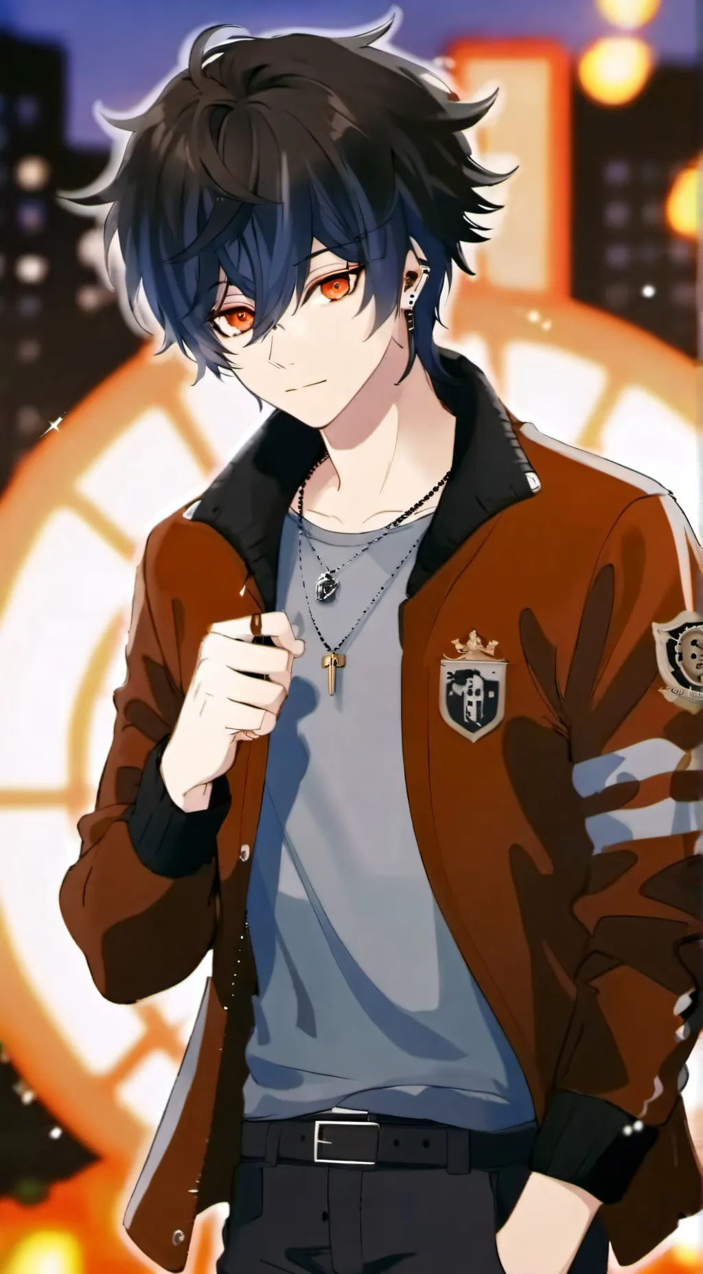 ai character: luck background