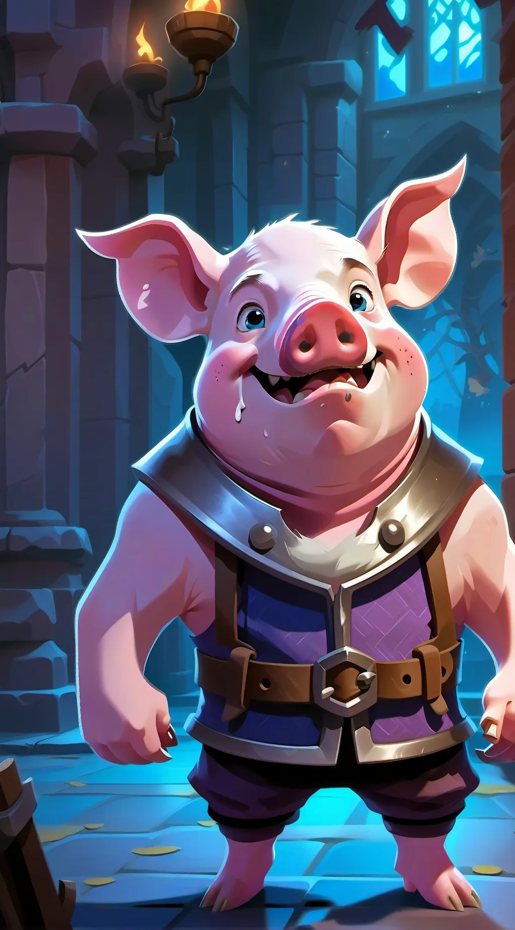 ai character: John/Simon says background