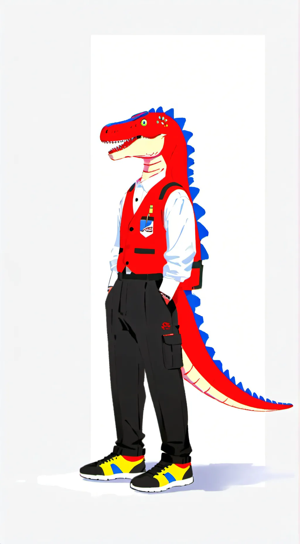 ai character: ларрирек.  background