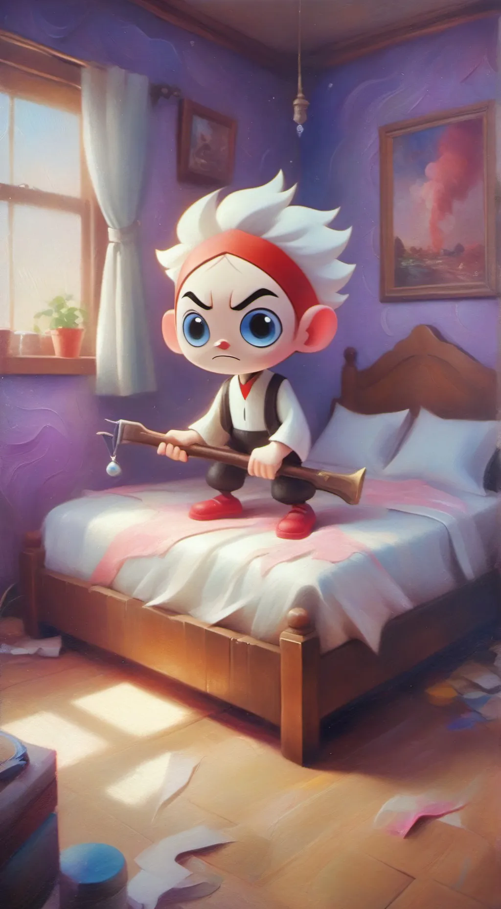 ai character: dandy's world background