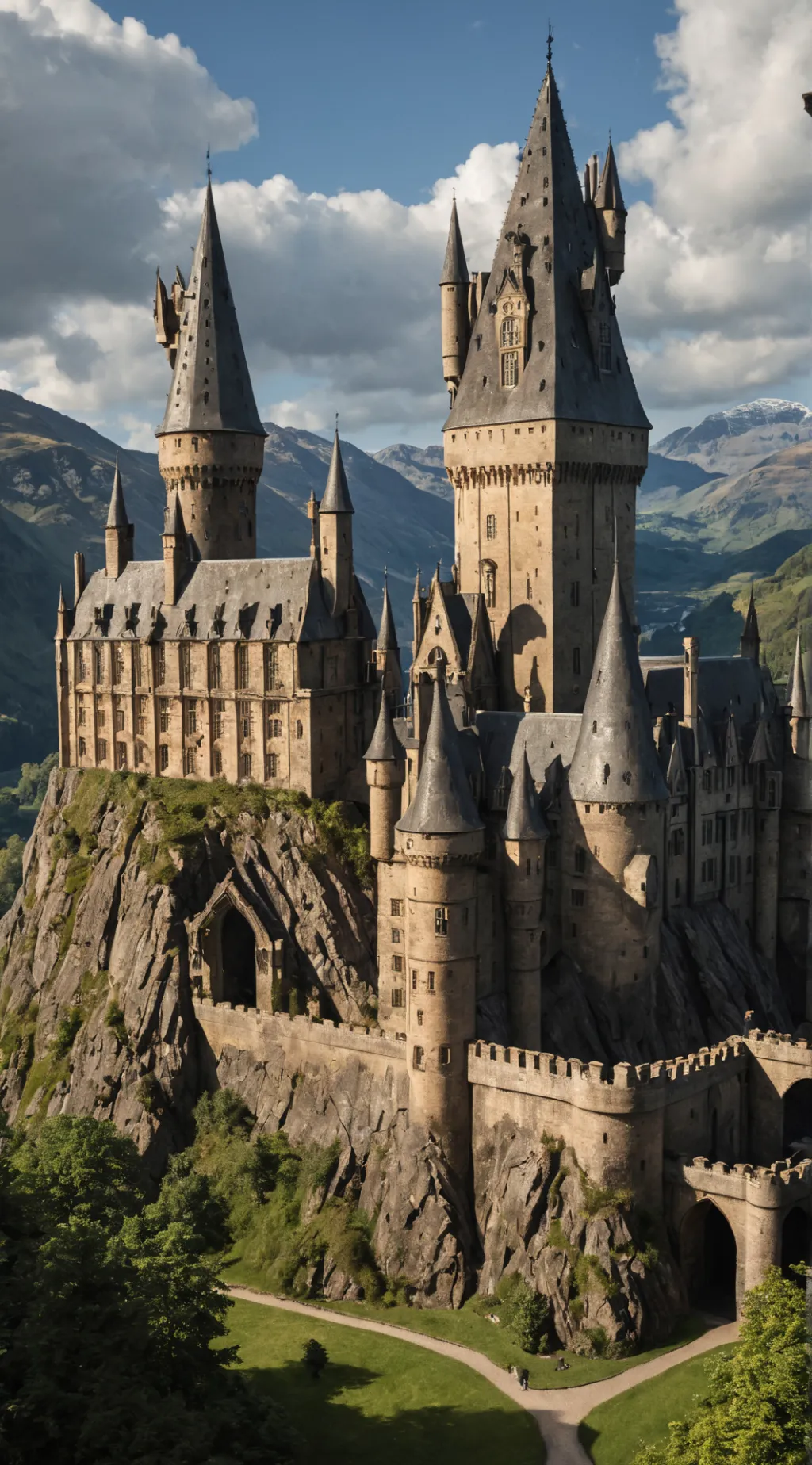 ai character: Poudlard  background