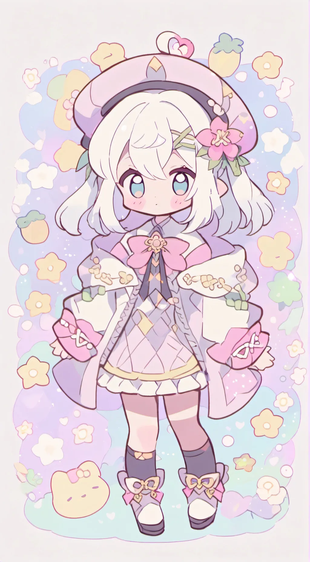 ai character: Lilly background