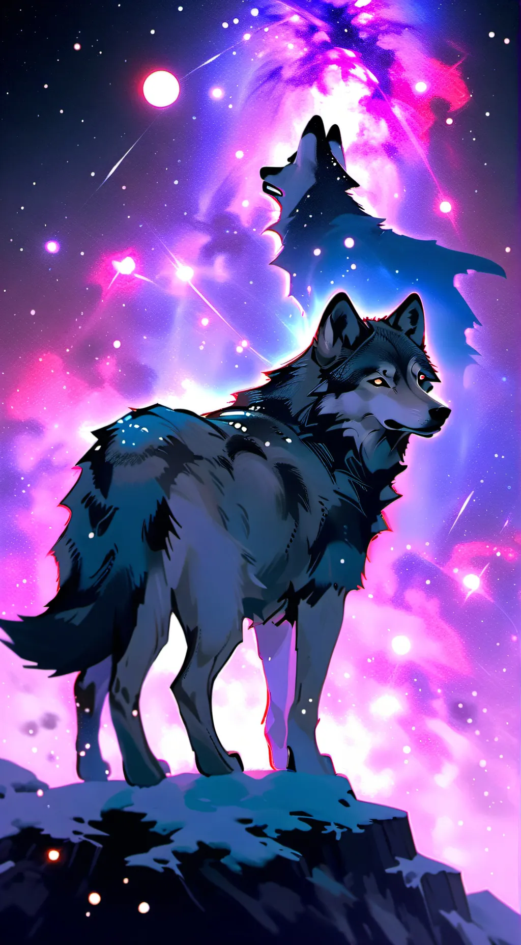 ai character: as warm as the sun background