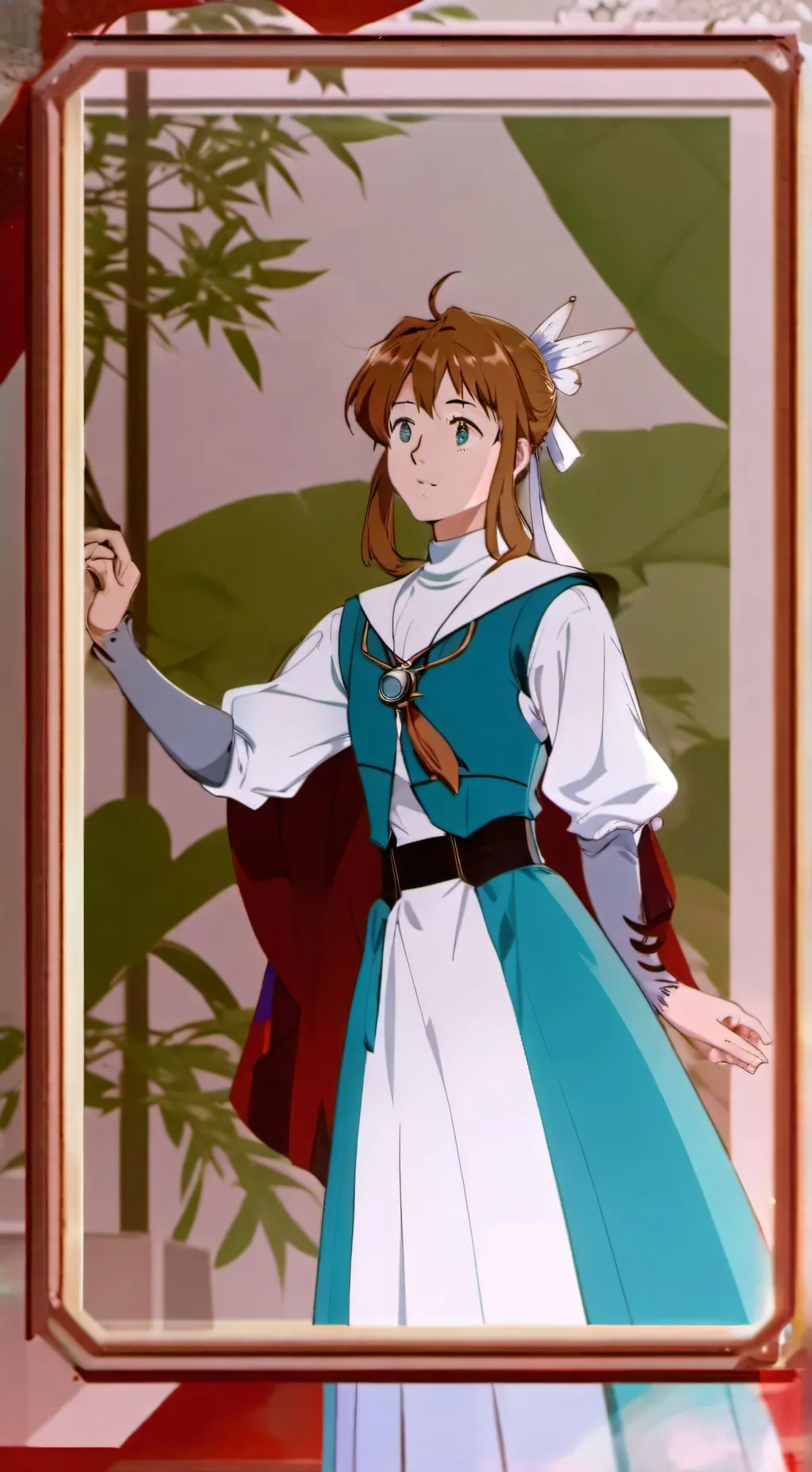 ai character: Аска background