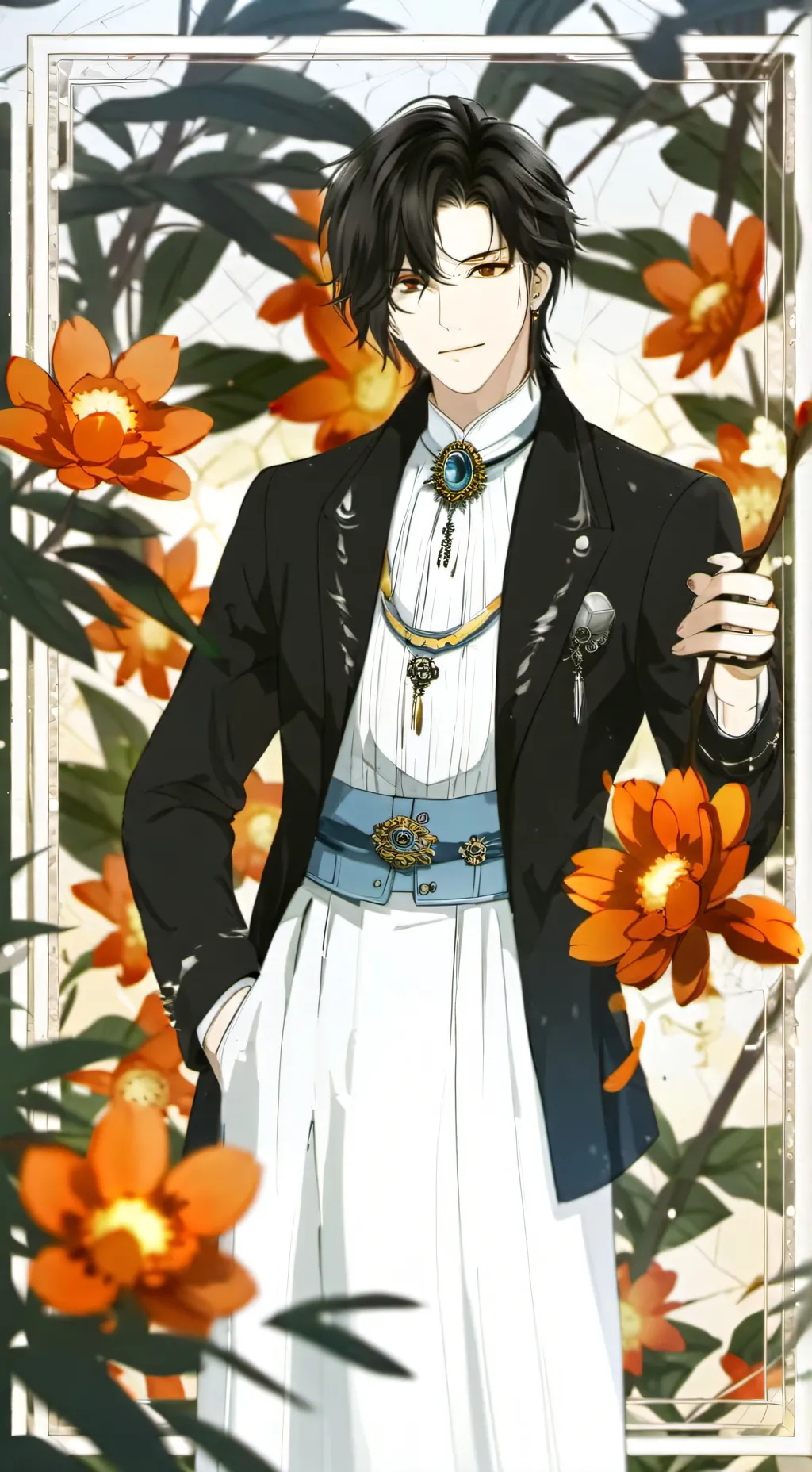 ai character: marc background