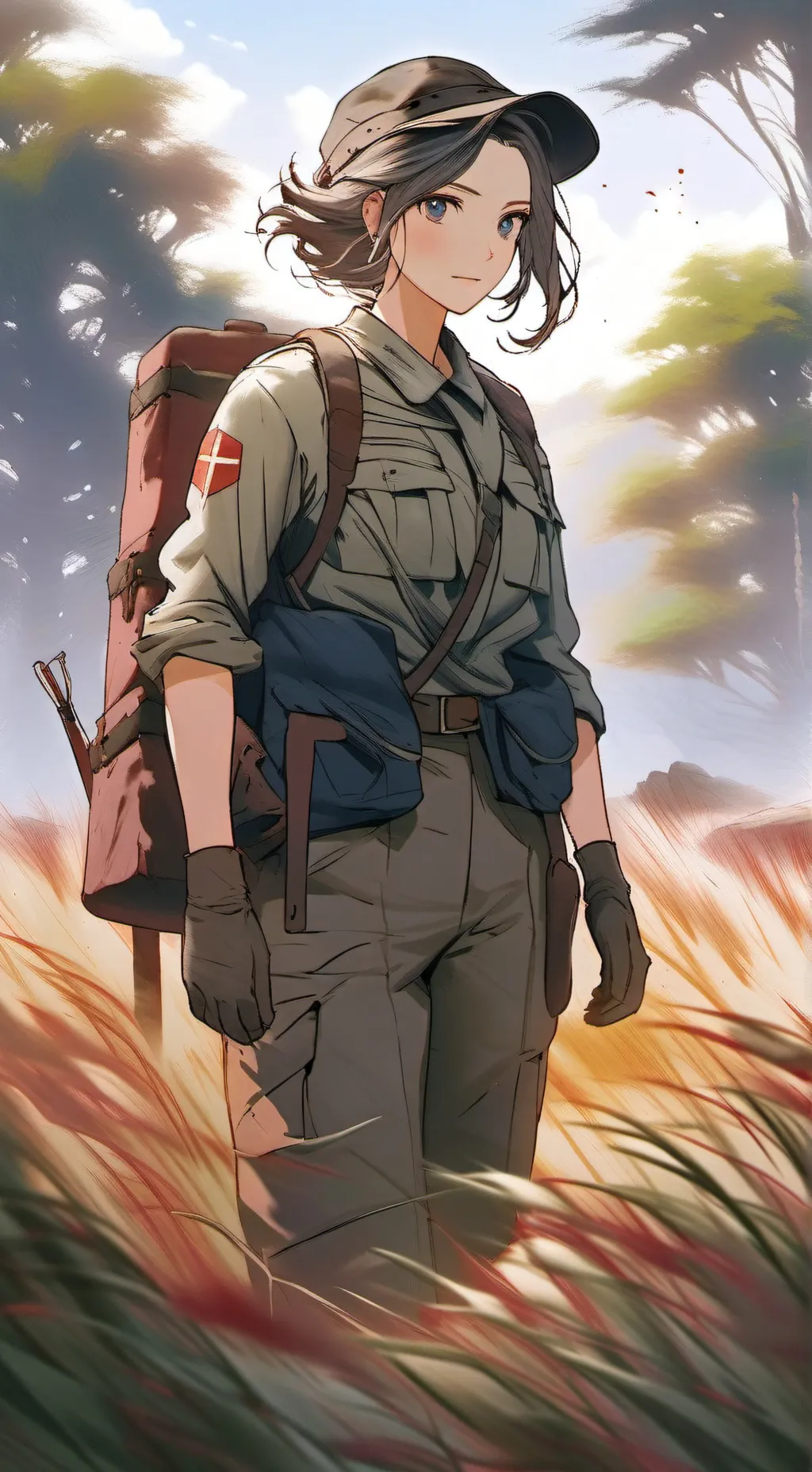 ai character: Ася (обн!) background