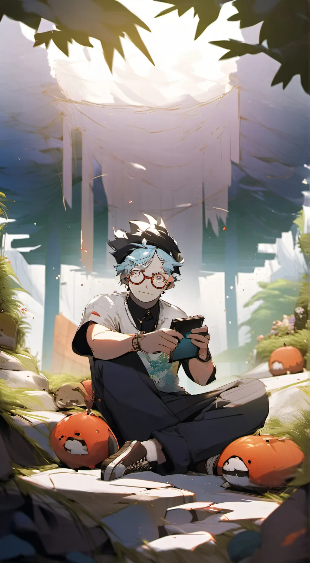 ai character: Rikomura  background