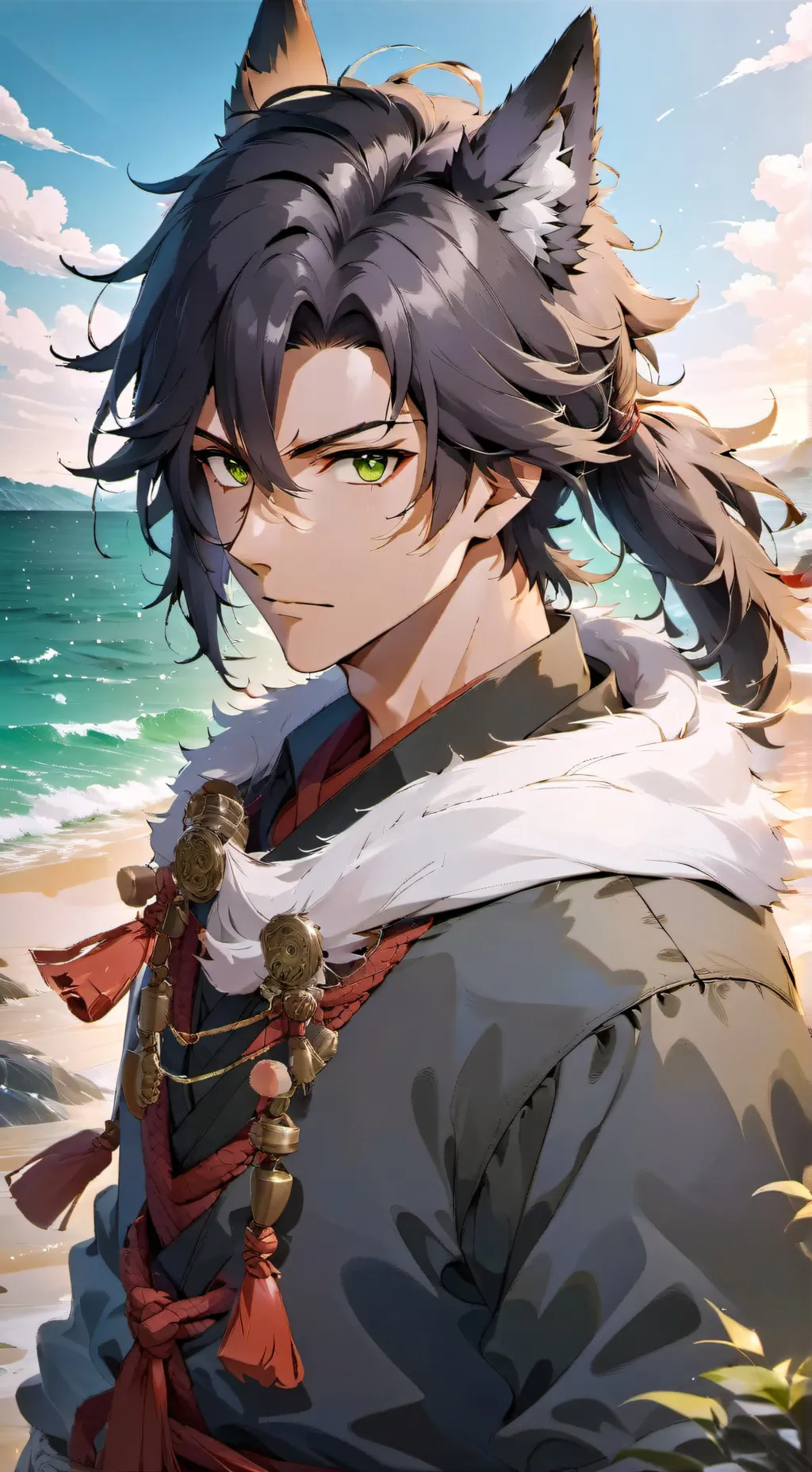 ai character: Koga background