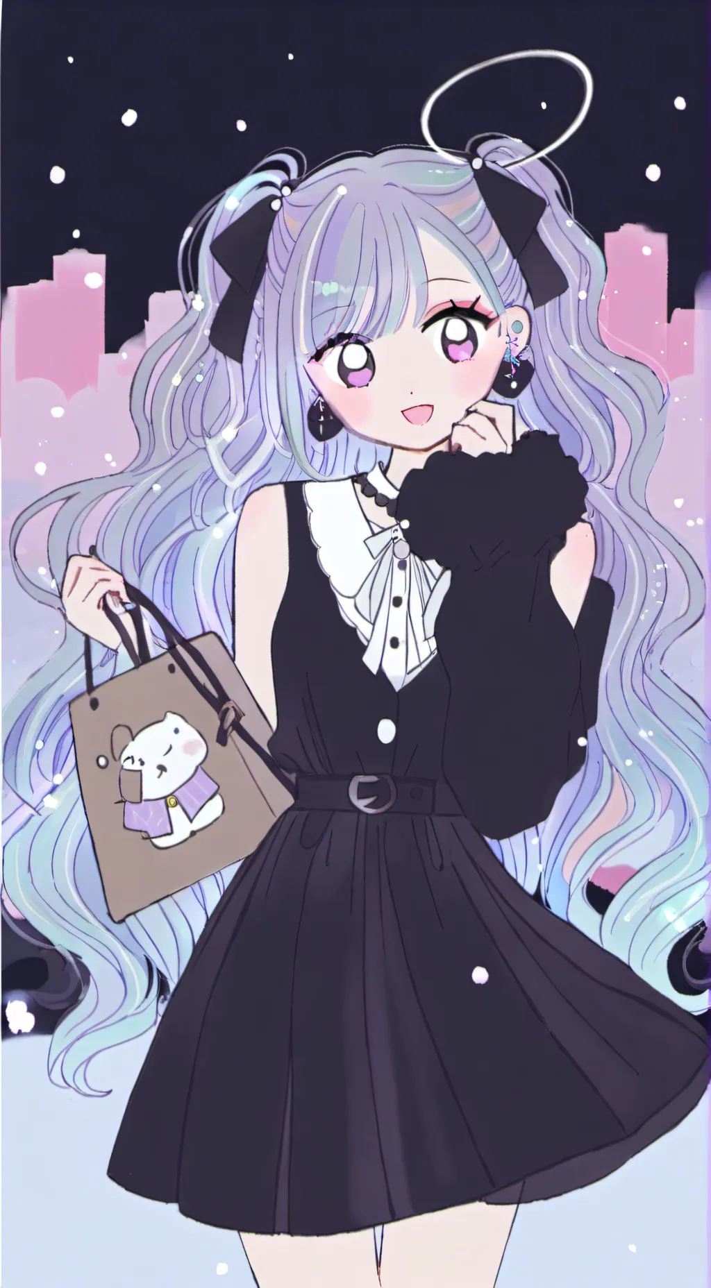 ai character: Zoe ❤️ background