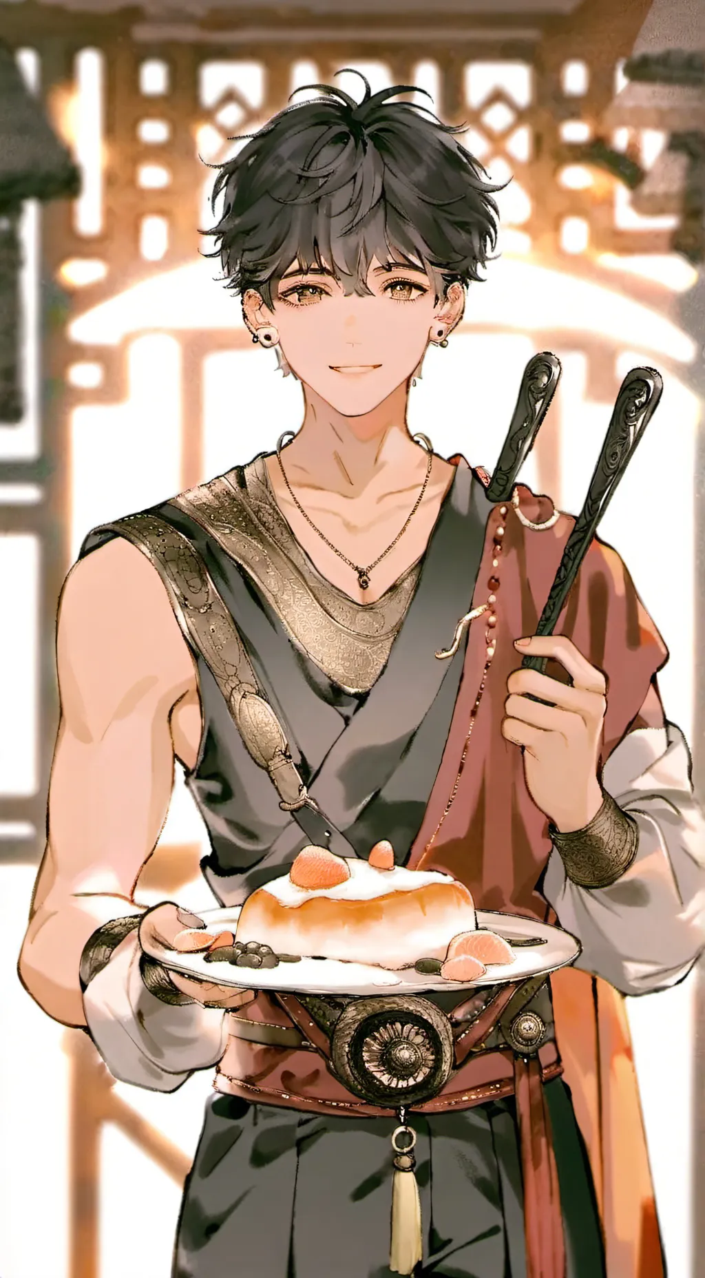 ai character: história real background