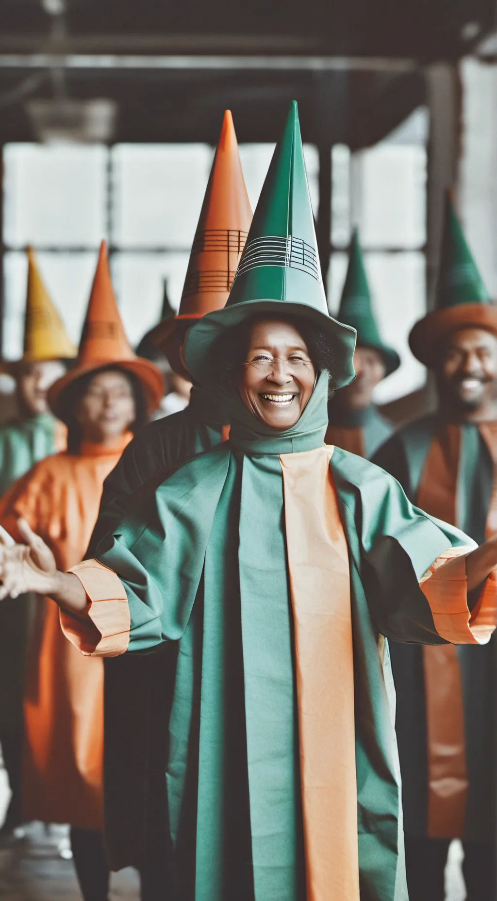 ai character: Kid’s Crayon Show background