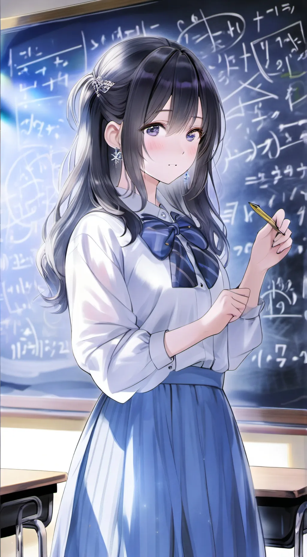 ai character: 6th grade hate u!? background