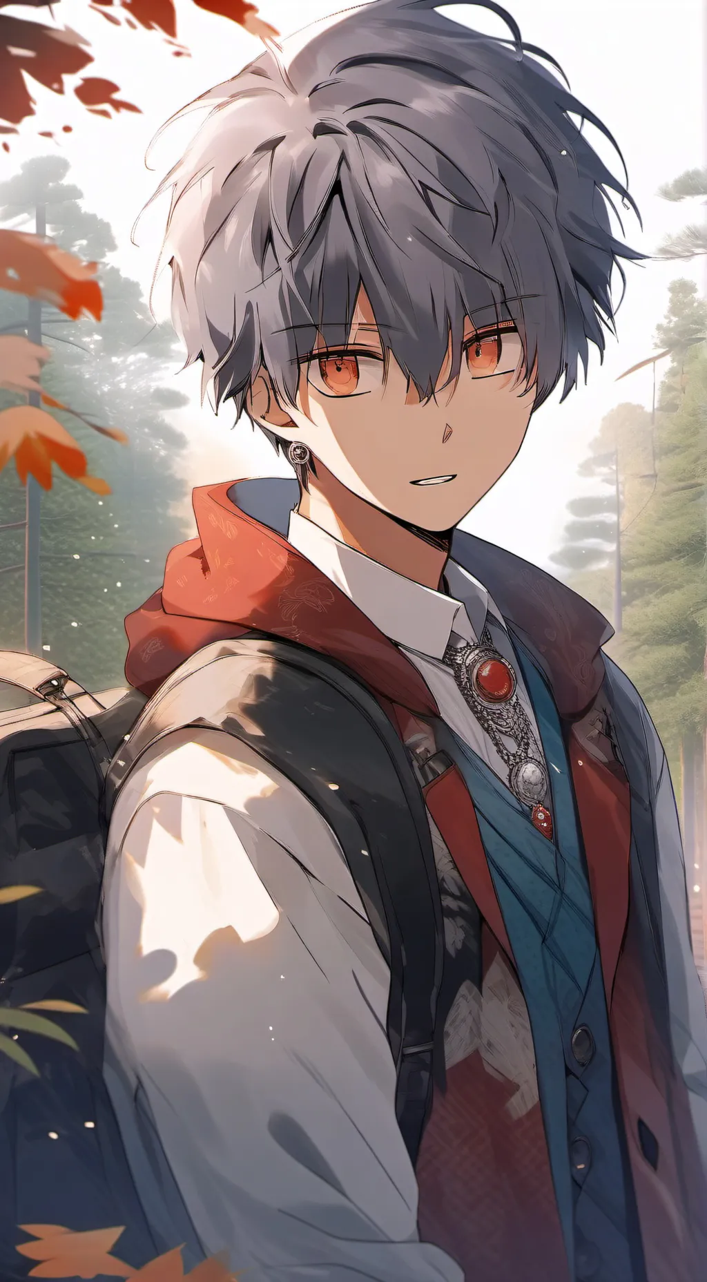 ai character: Sacha  background