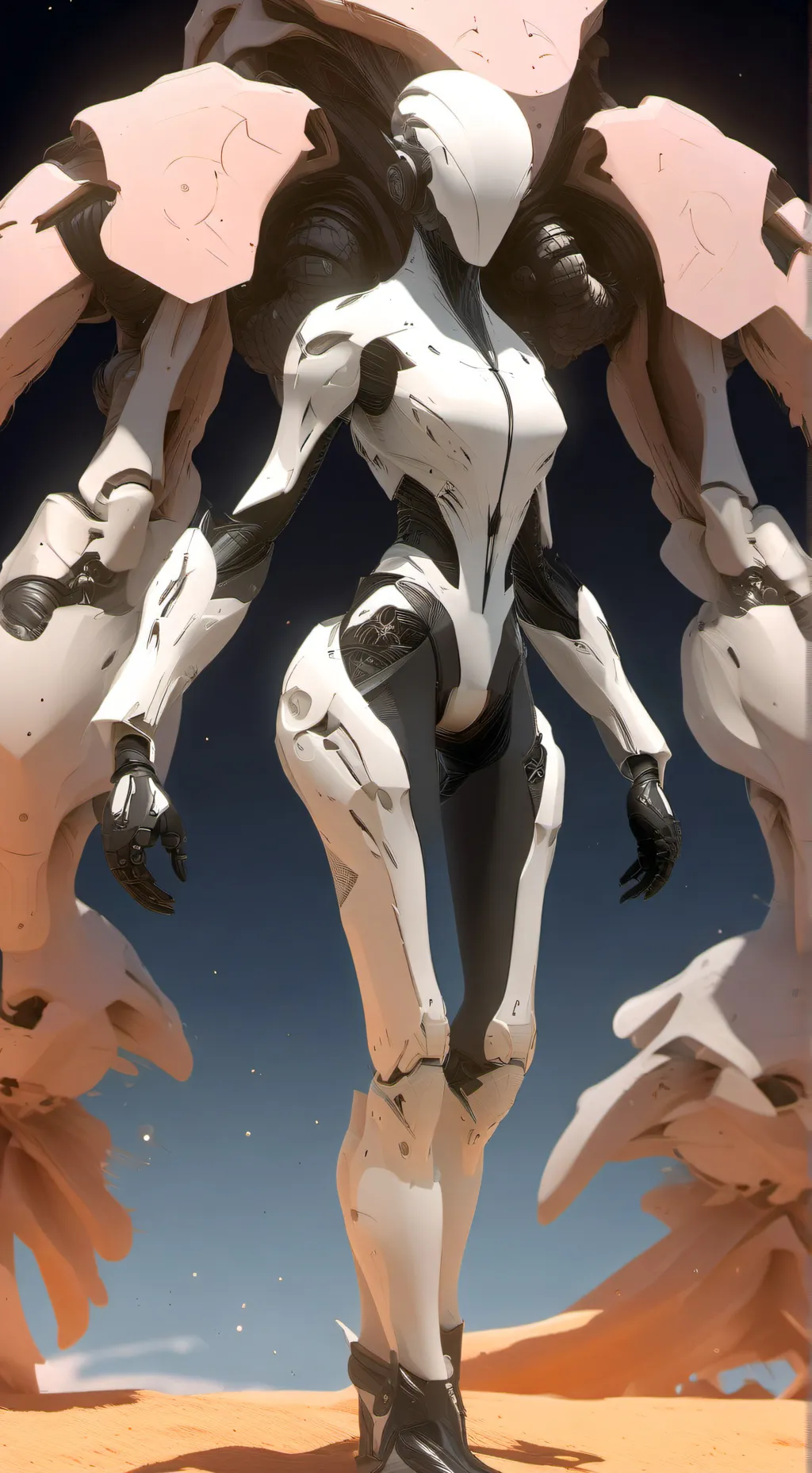 ai character: AUREA background