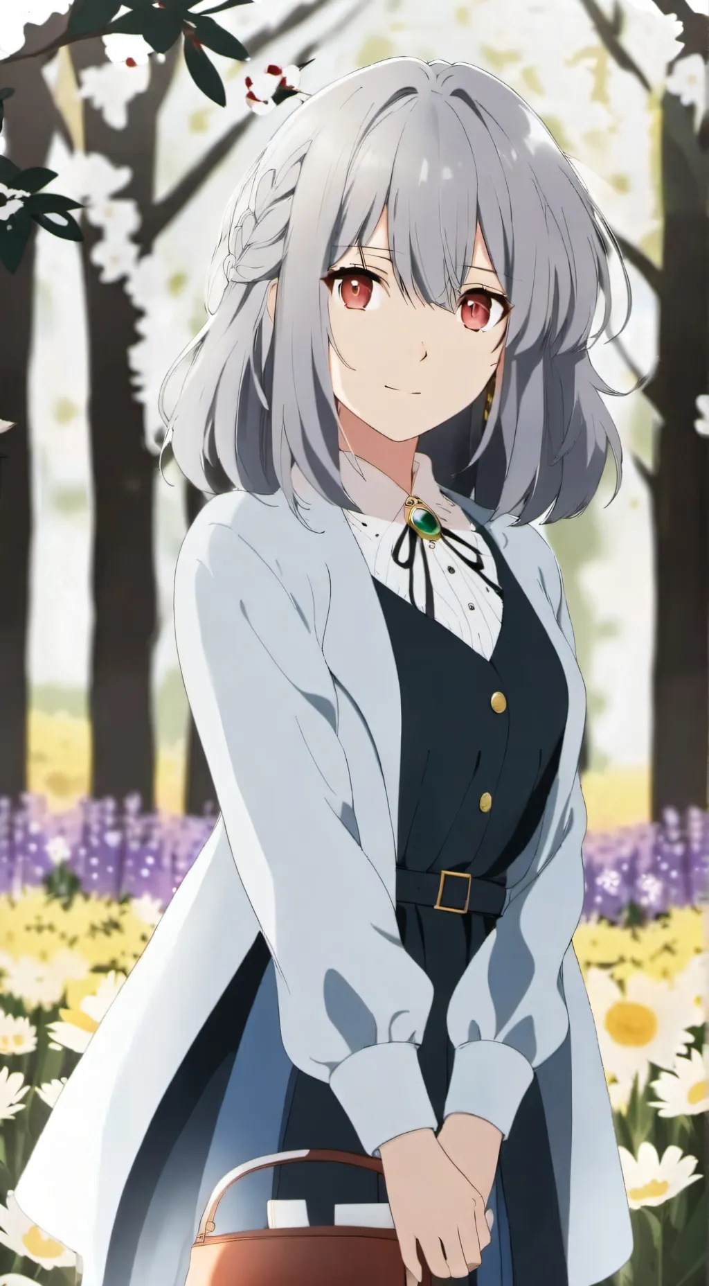 ai character: Mathilde  background