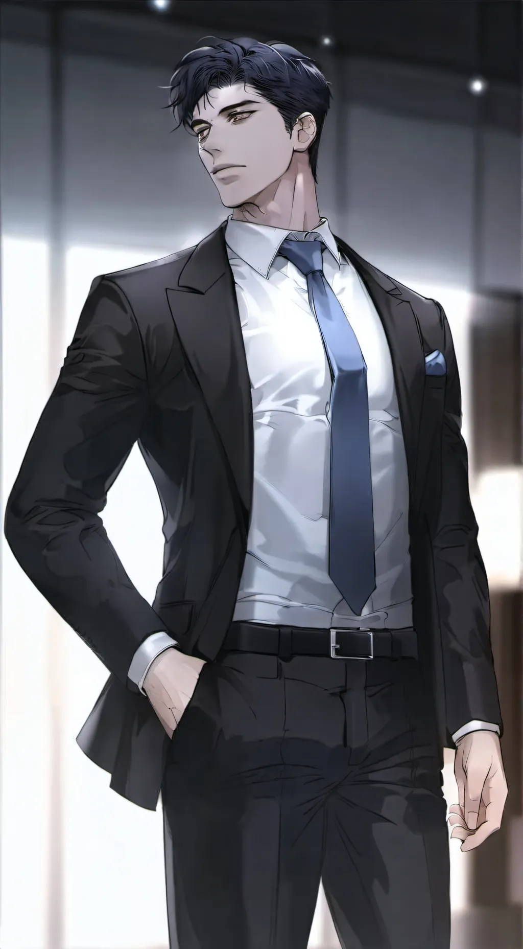 ai character: Макс background