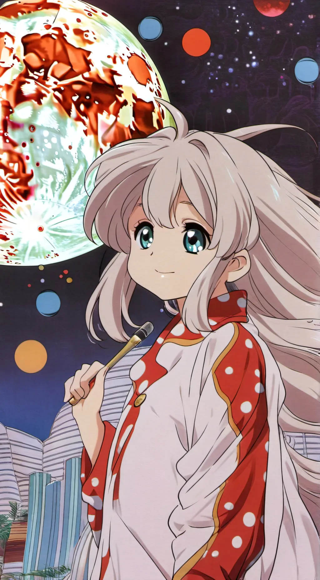 ai character: Gay mirror  background