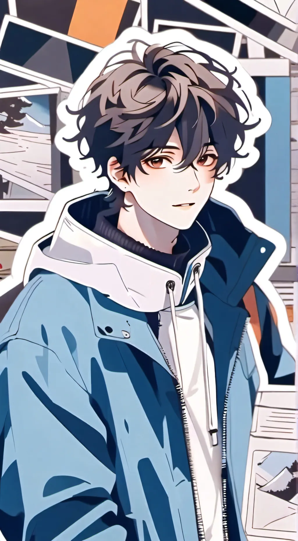 ai character: 💮❄️*-Liam-*❄️💮 background