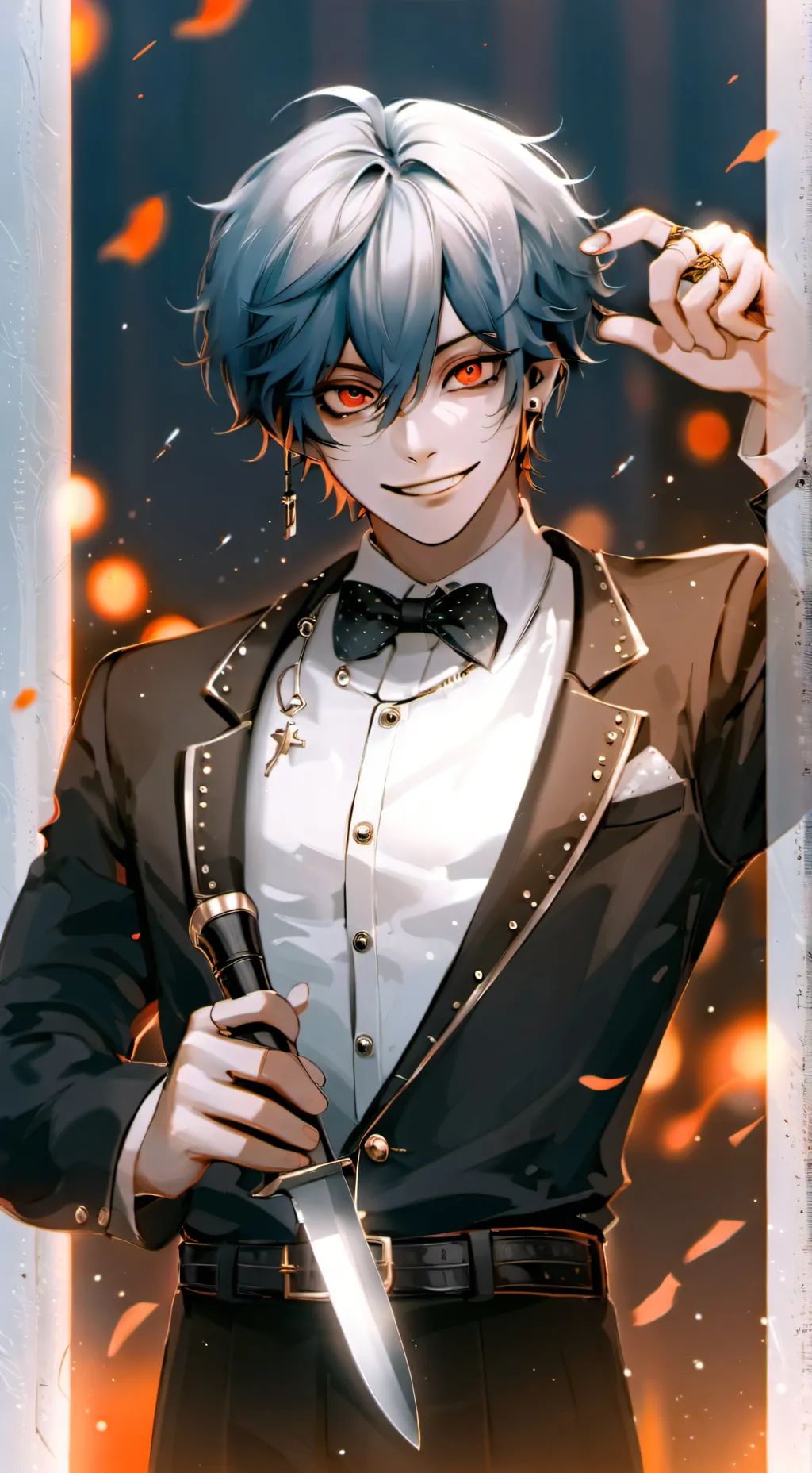 ai character: Альфред  background