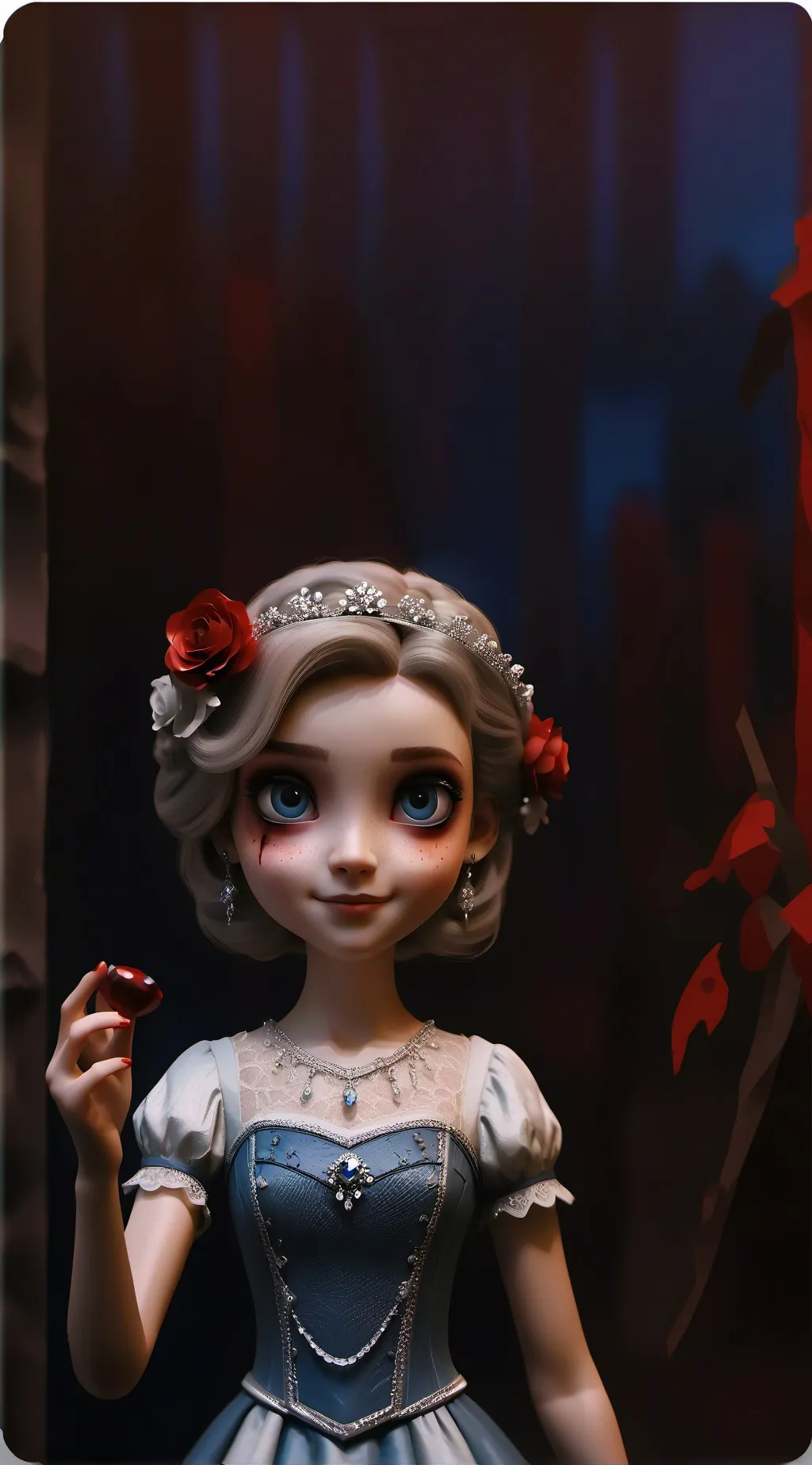 ai character: zombie background