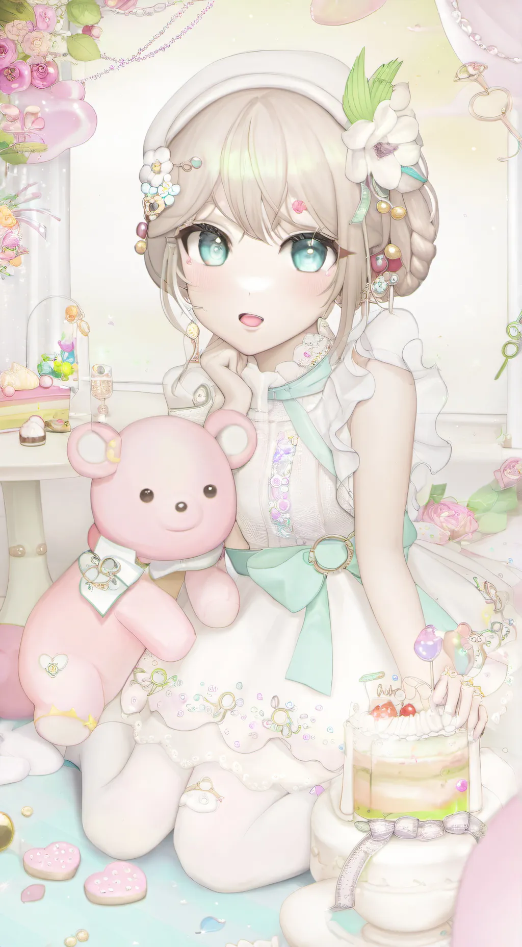 ai character: mha hate lily background