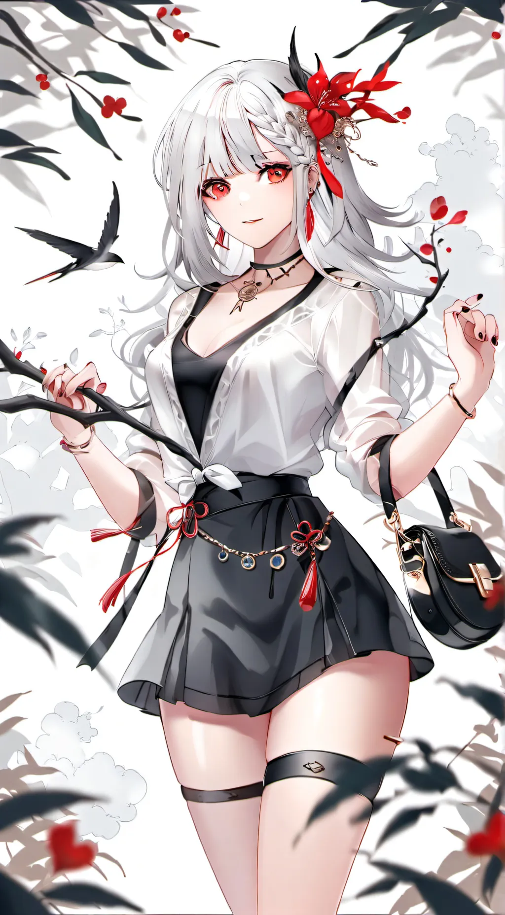 ai character: tu amiga background