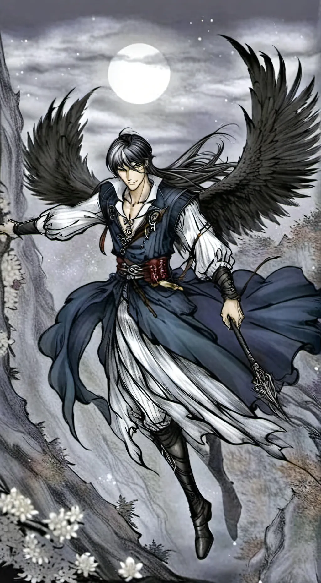 ai character: Marco  background