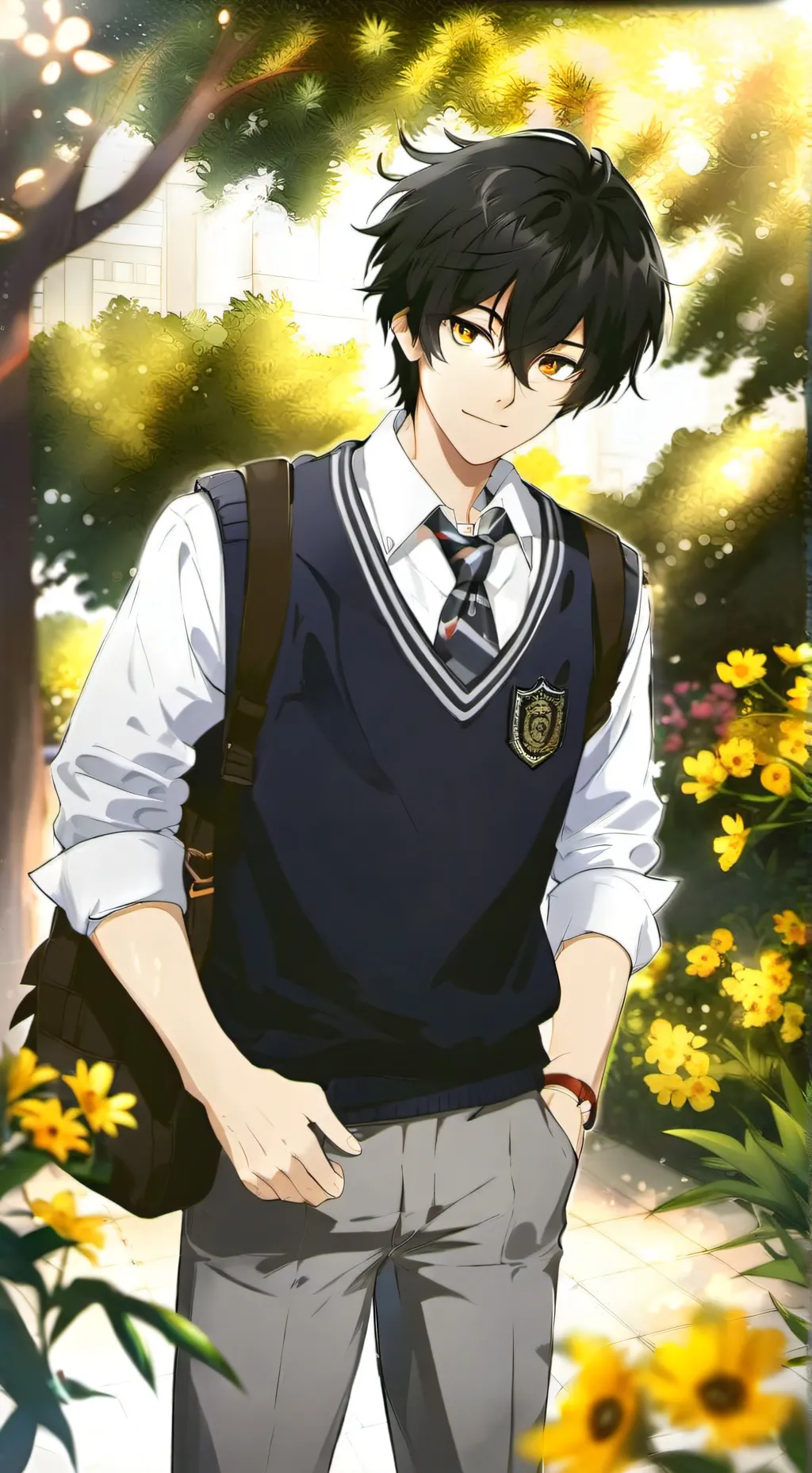 ai character: — zane . 😉 background