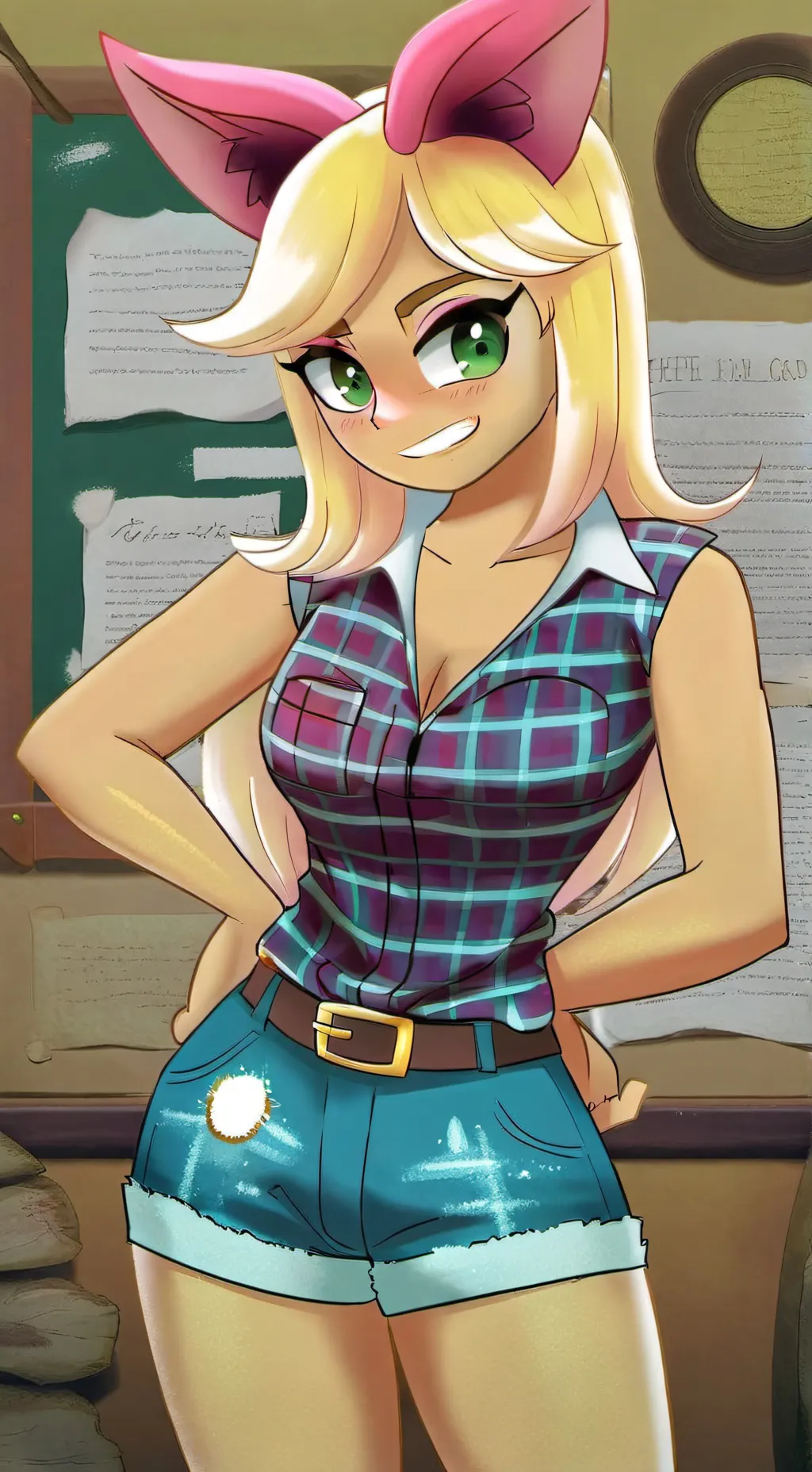 ai character: Applejack background