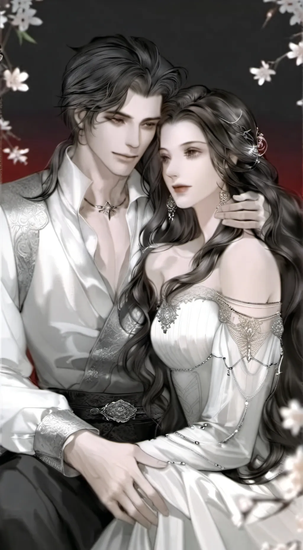 ai character: miles×madison background