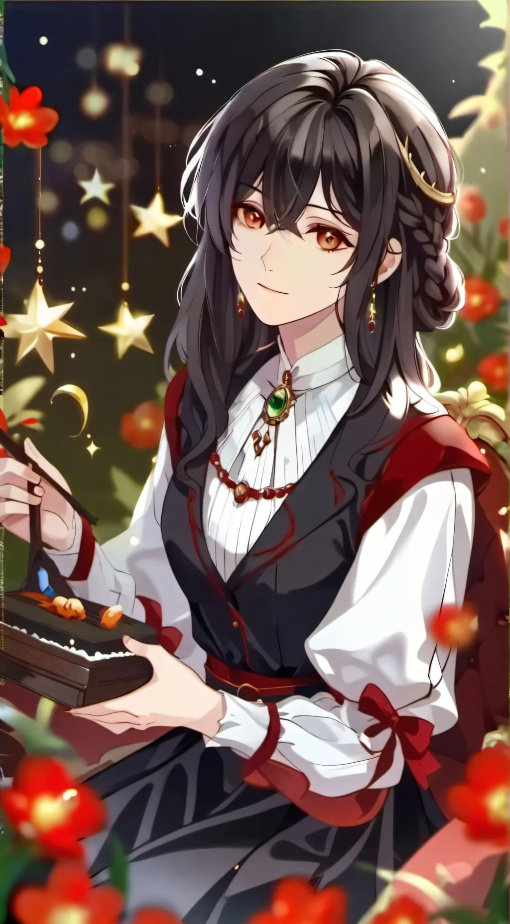 ai character: olympe background