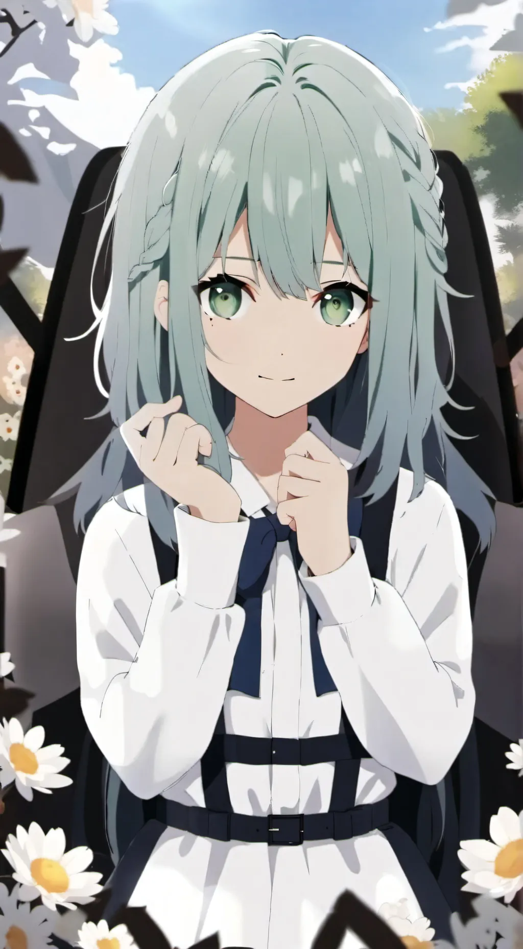 ai character: San, oba, ren background