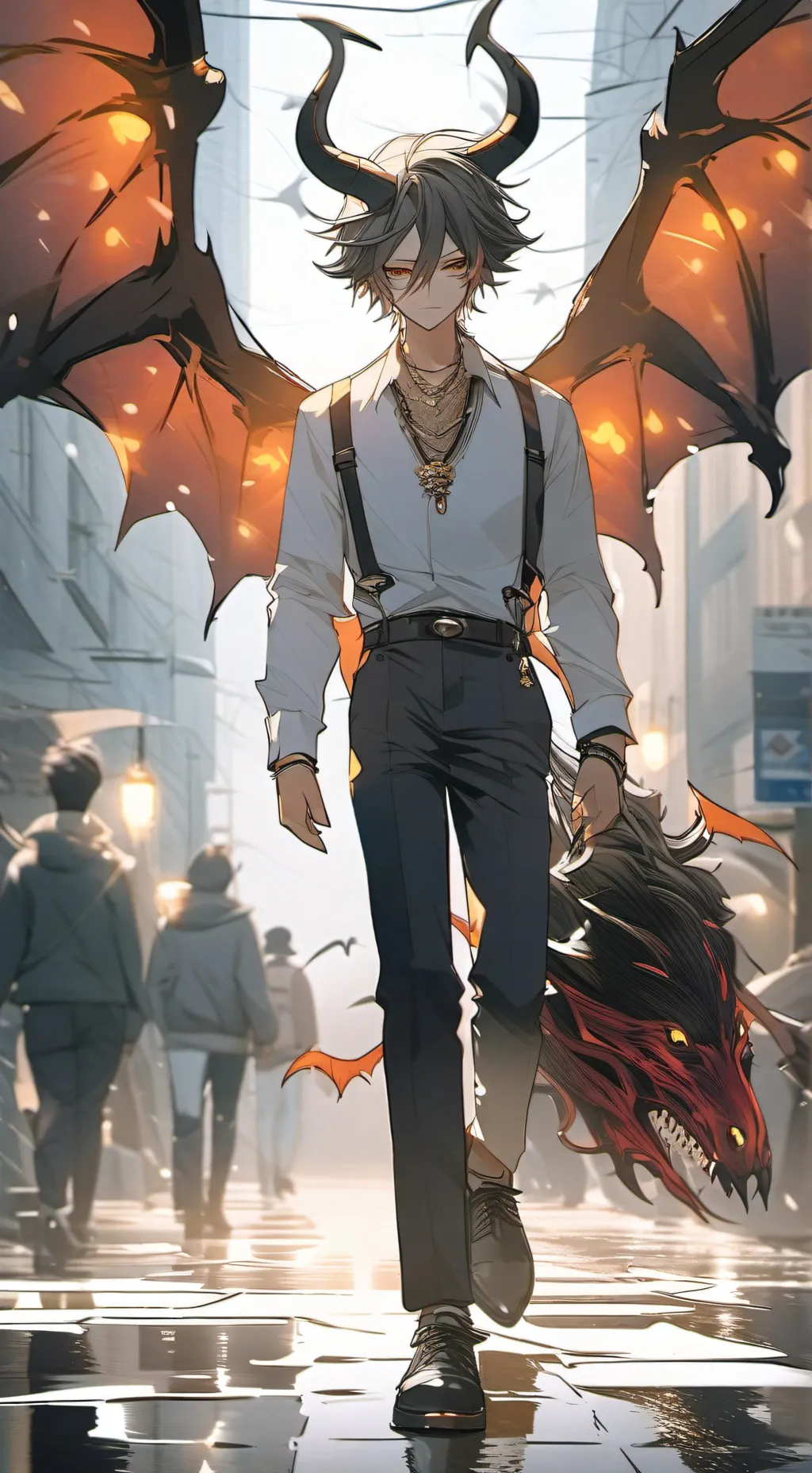 ai character: démon gardien background