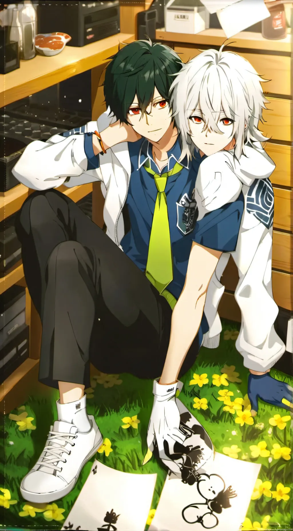 ai character: Família Mha background