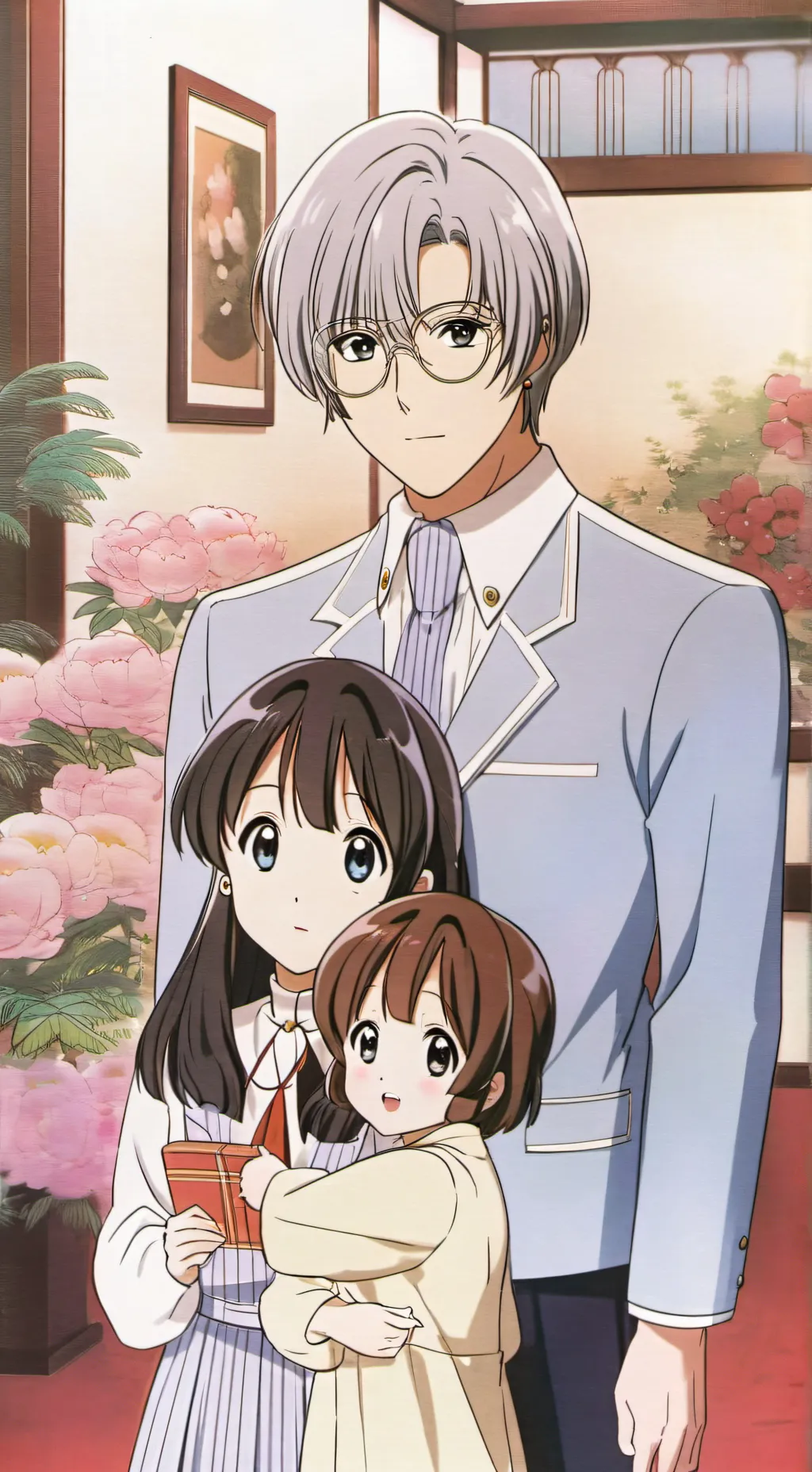 ai character: Семья background