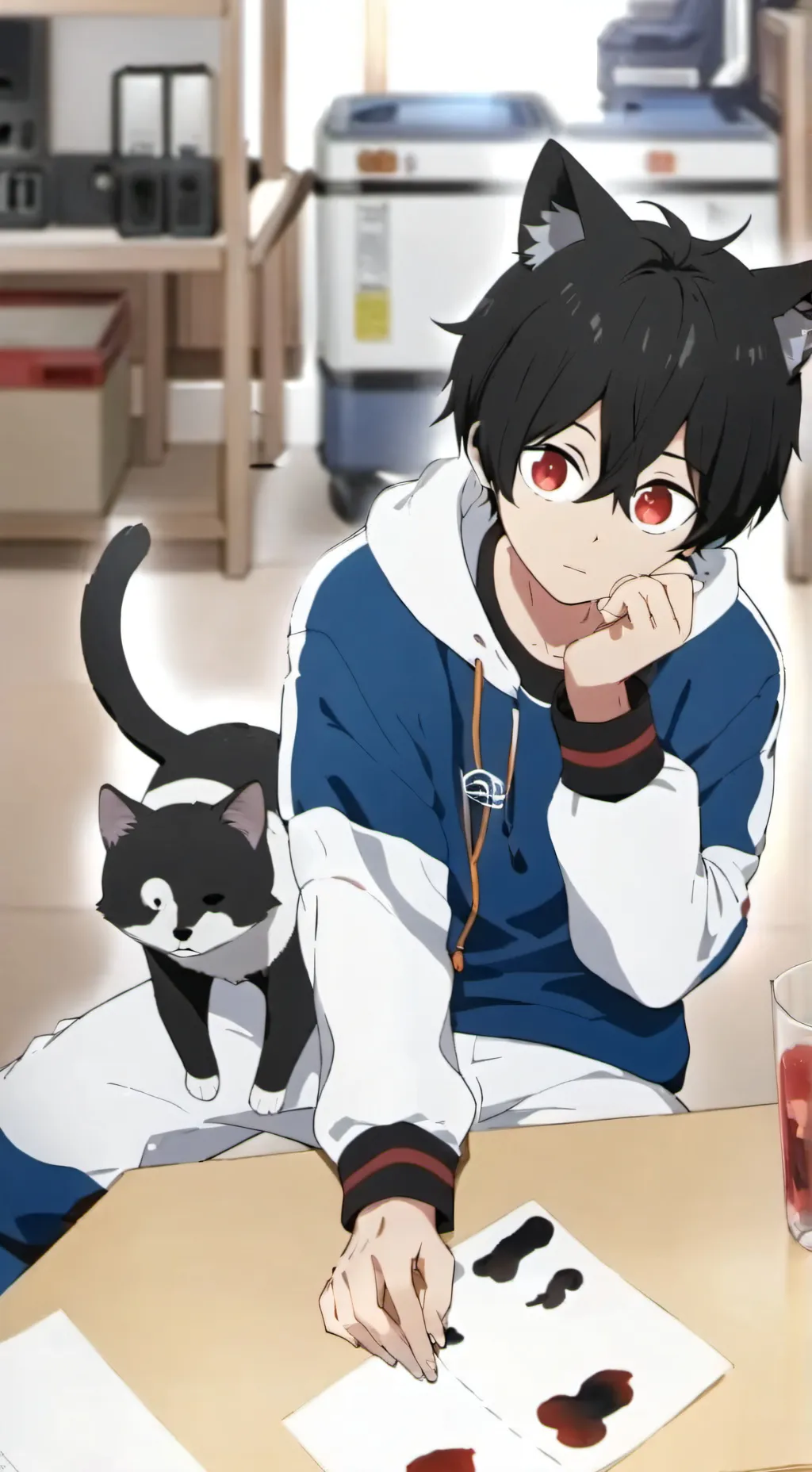 ai character: Bryan  background